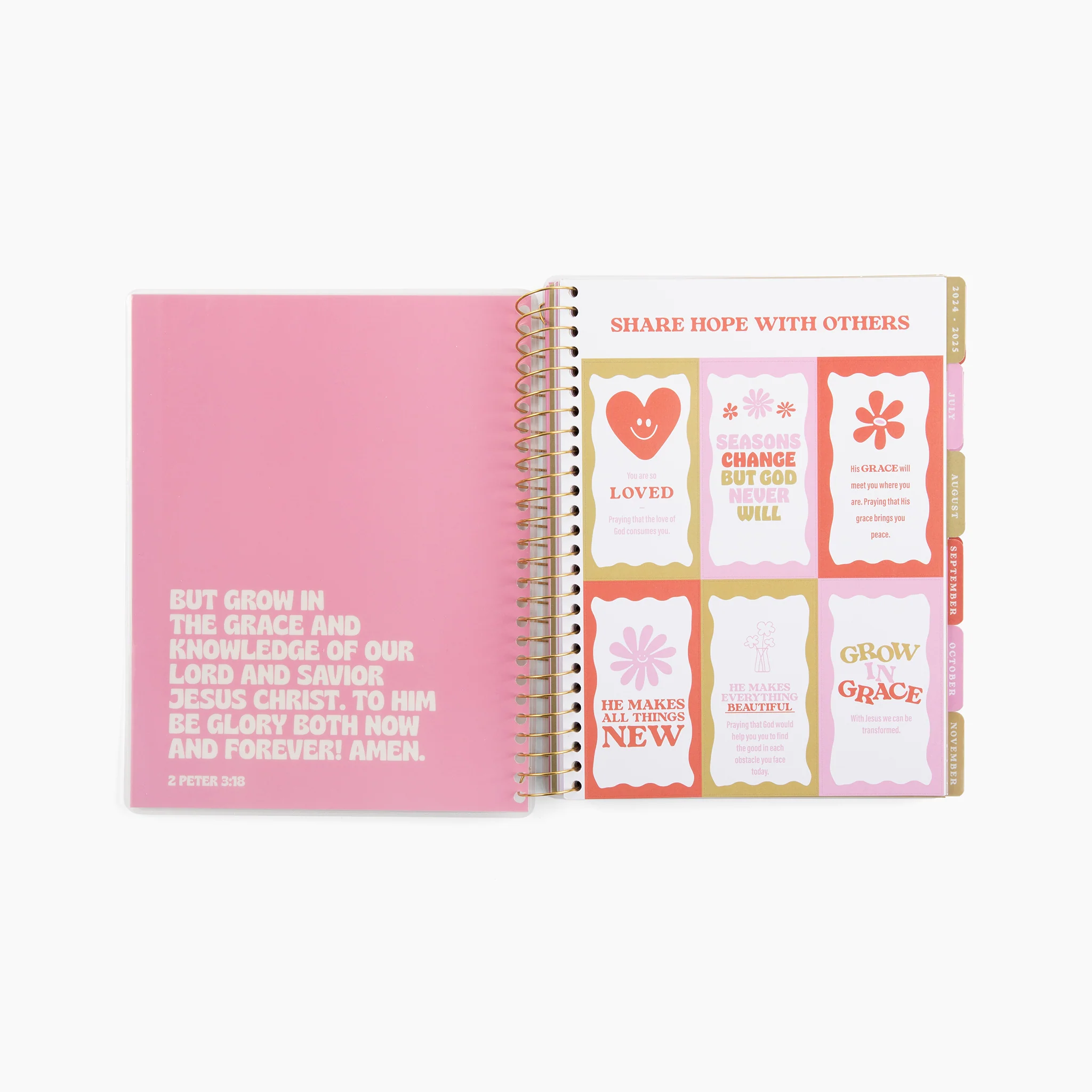 2025 Grow in Grace 18-Month Planner - Image 3