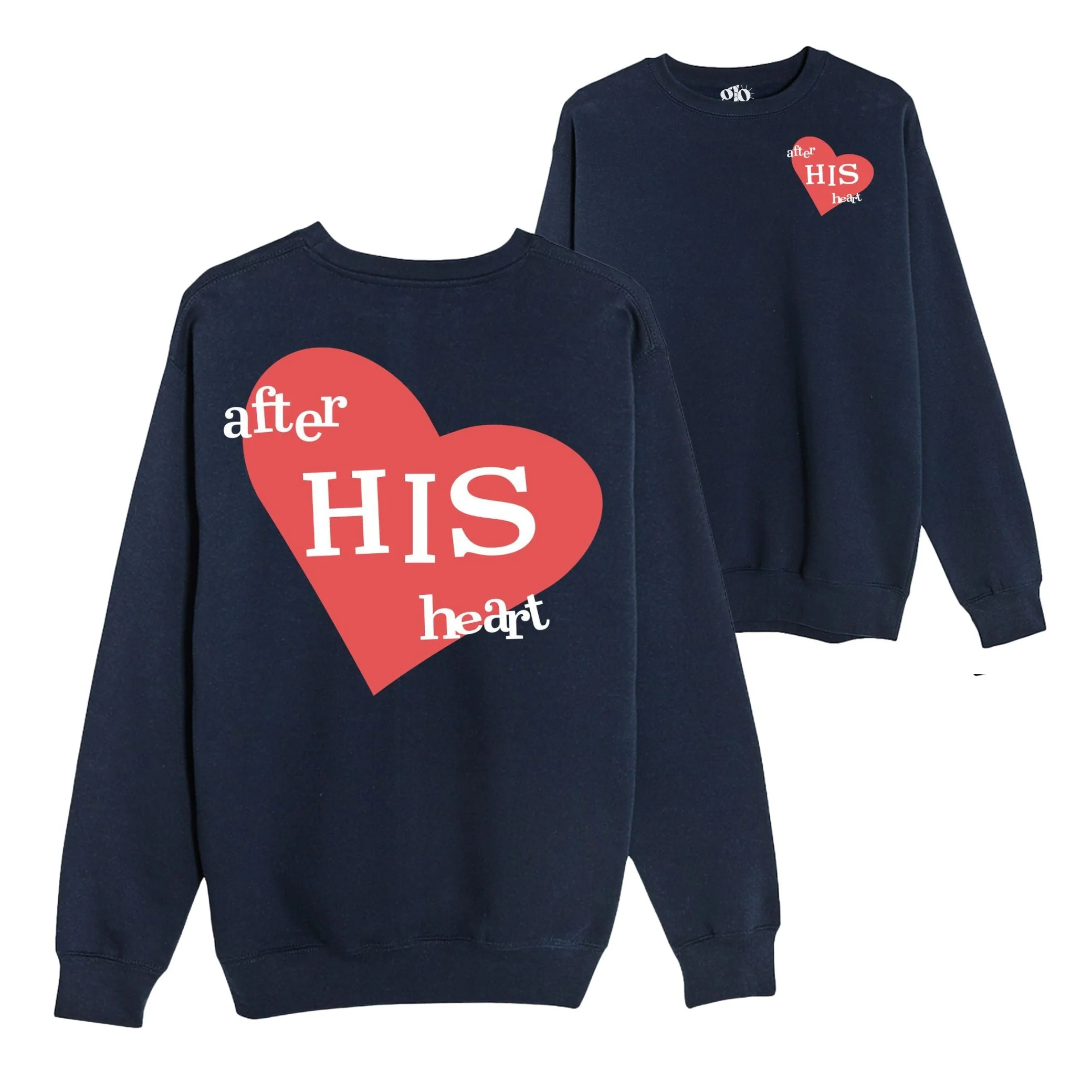 After His Heart Crewneck Sweatshirt - Image 11