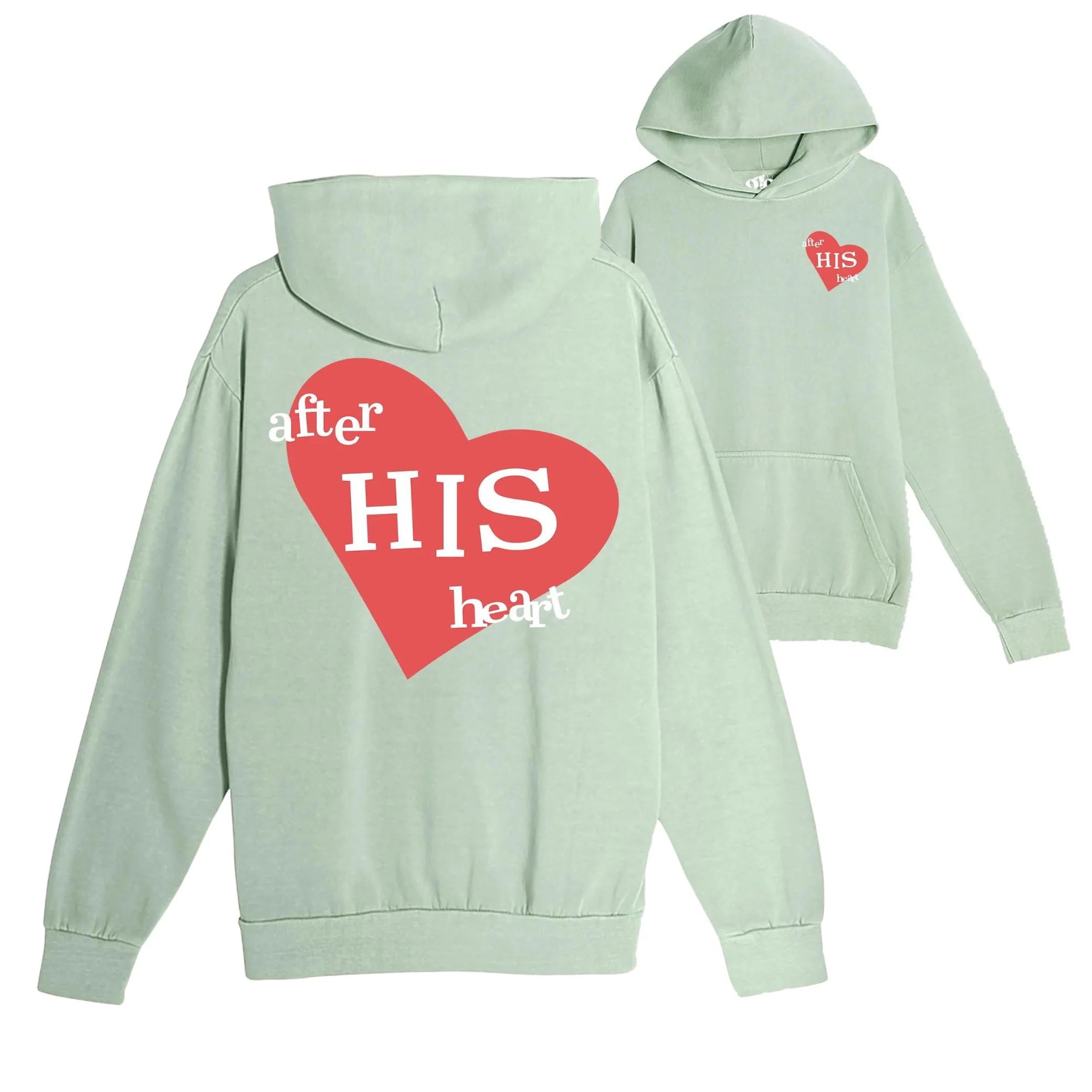 After His Heart Pullover Hoodie