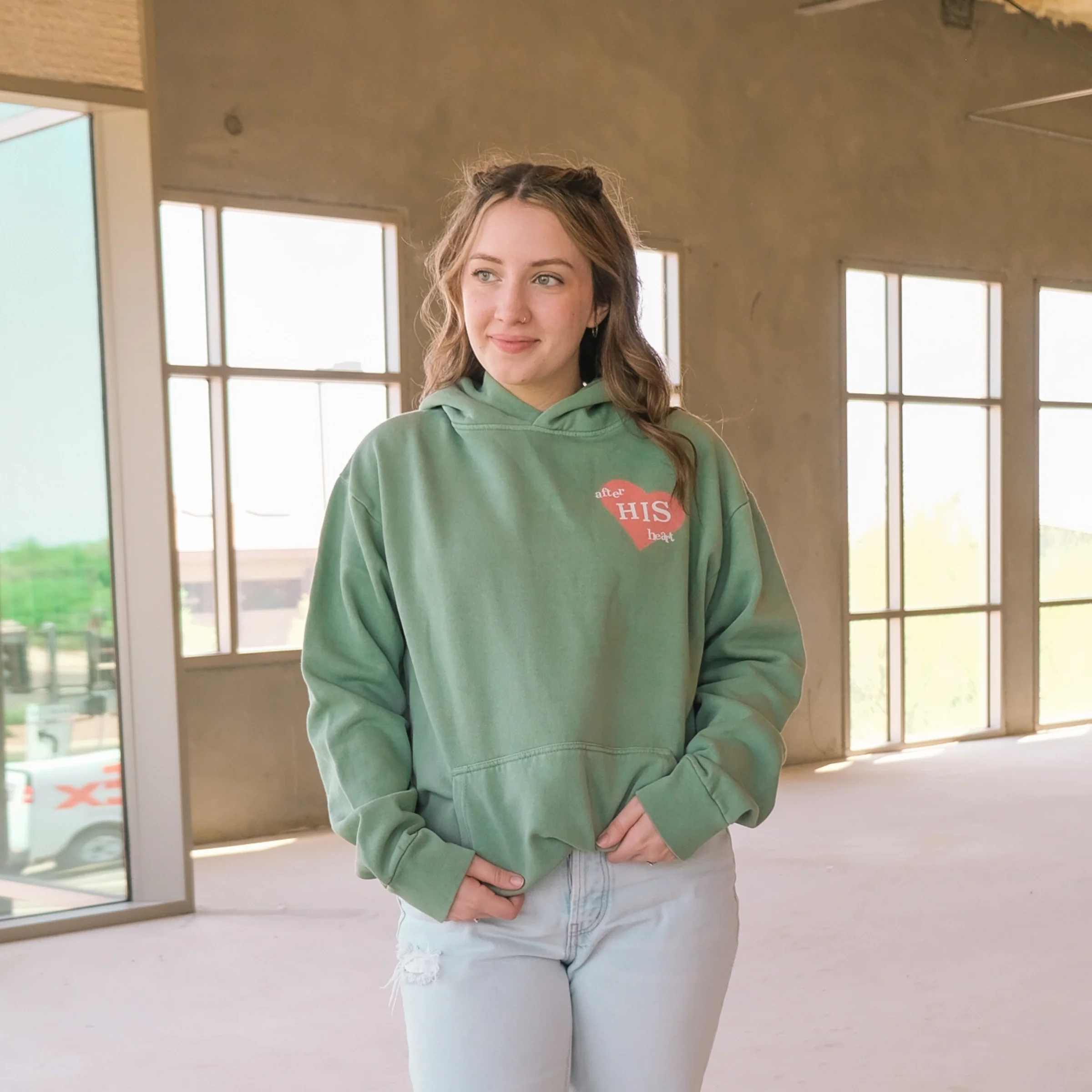 After His Heart Pullover Hoodie - Image 3