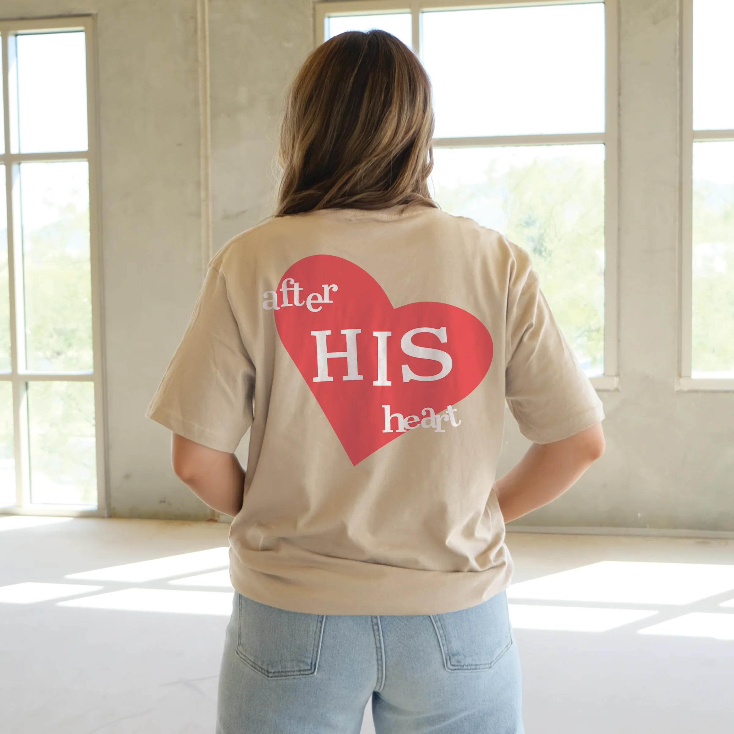 After His Heart Tee