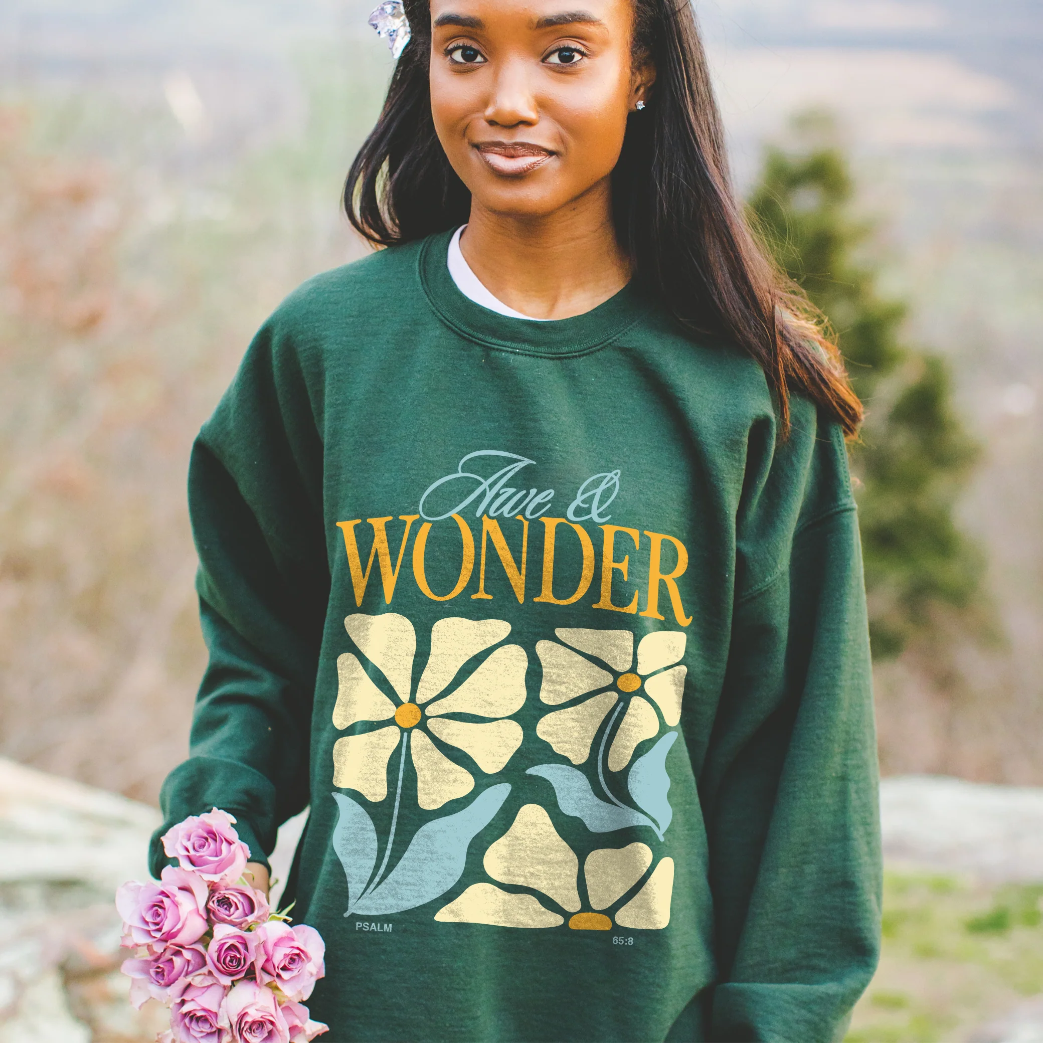 Awe and Wonder Crewneck Sweatshirt