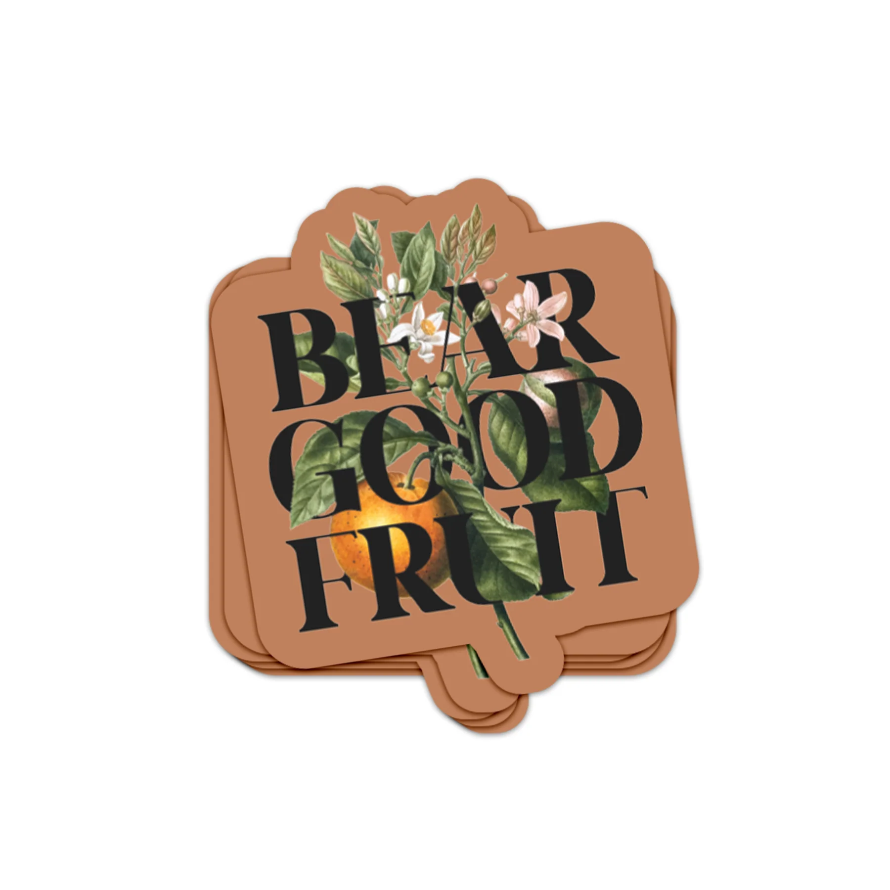 Bear Good Fruit Sticker