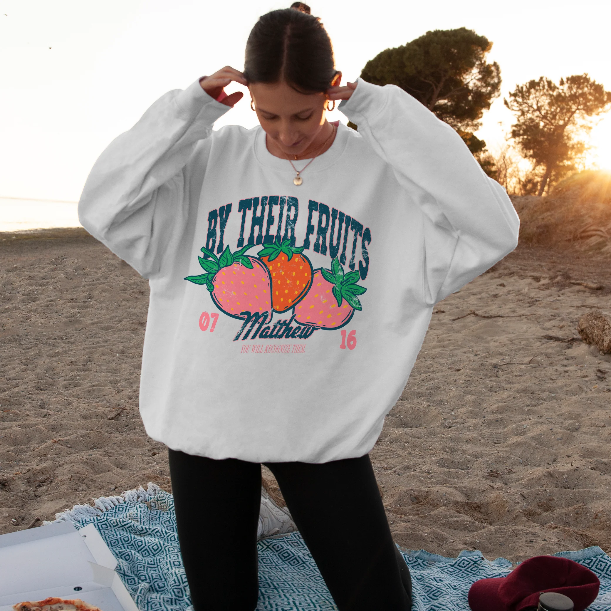 By Their Fruits Crewneck Sweatshirt