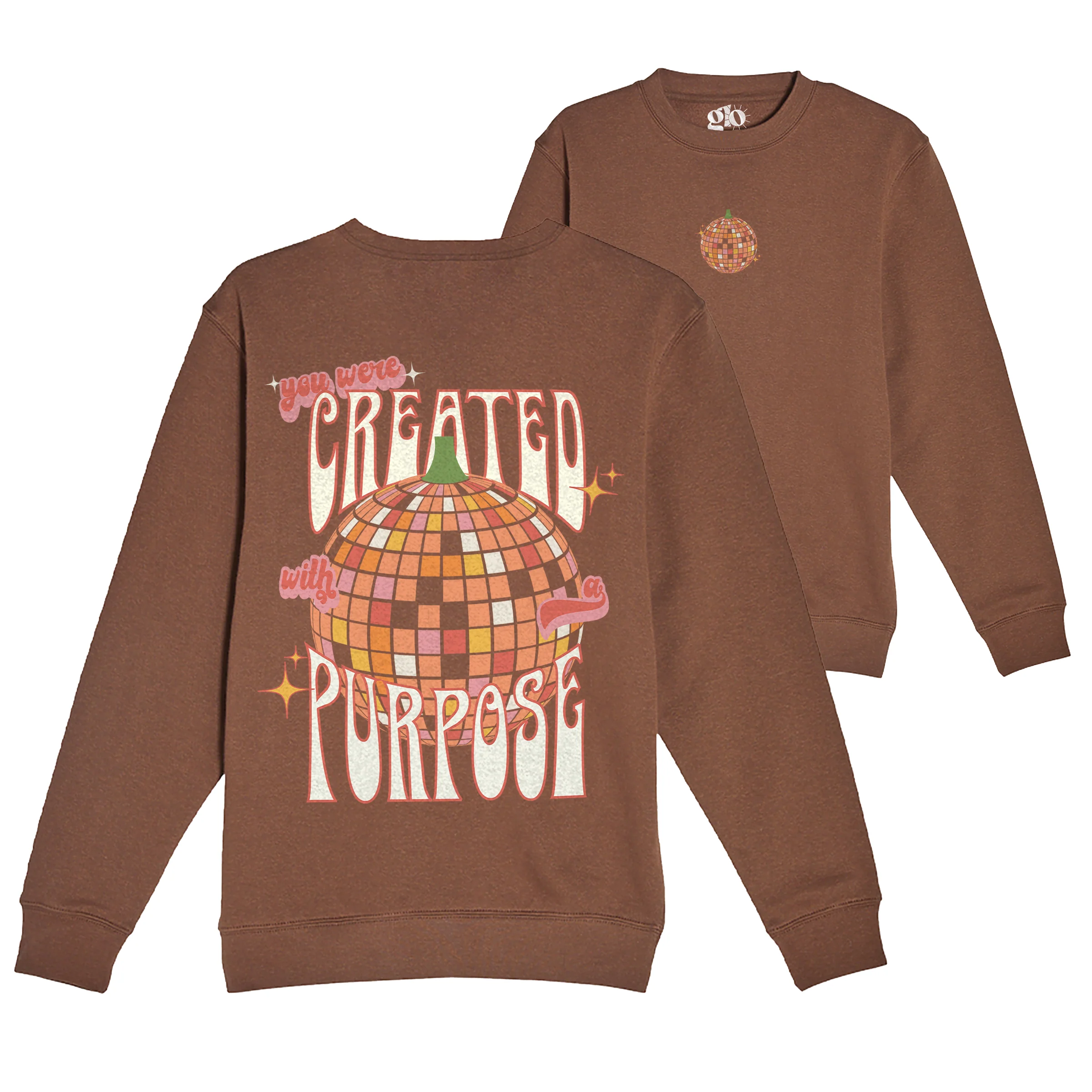 Created With A Purpose Crewneck Sweatshirt