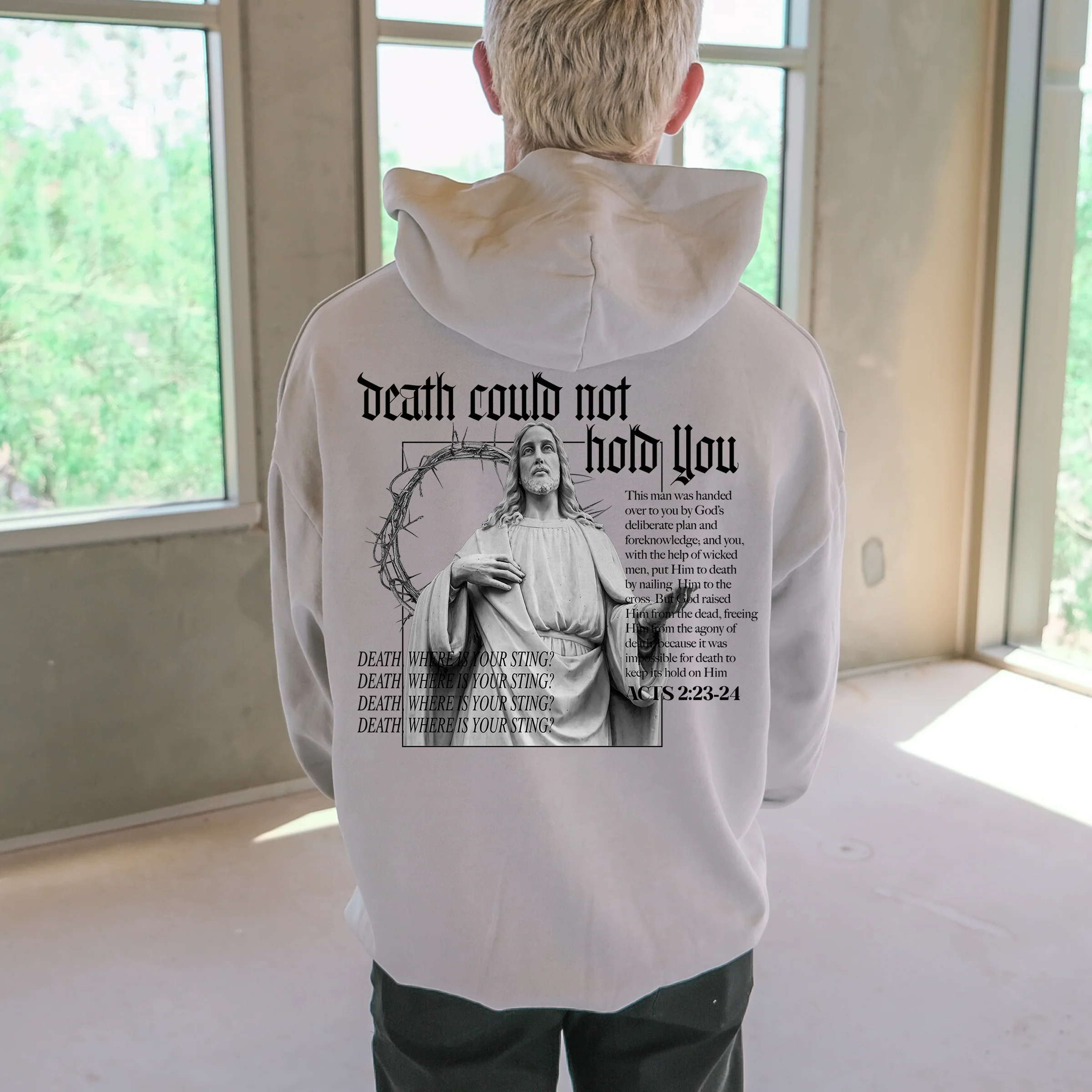 Death Could Not Hold You Pullover Hoodie - Image 2