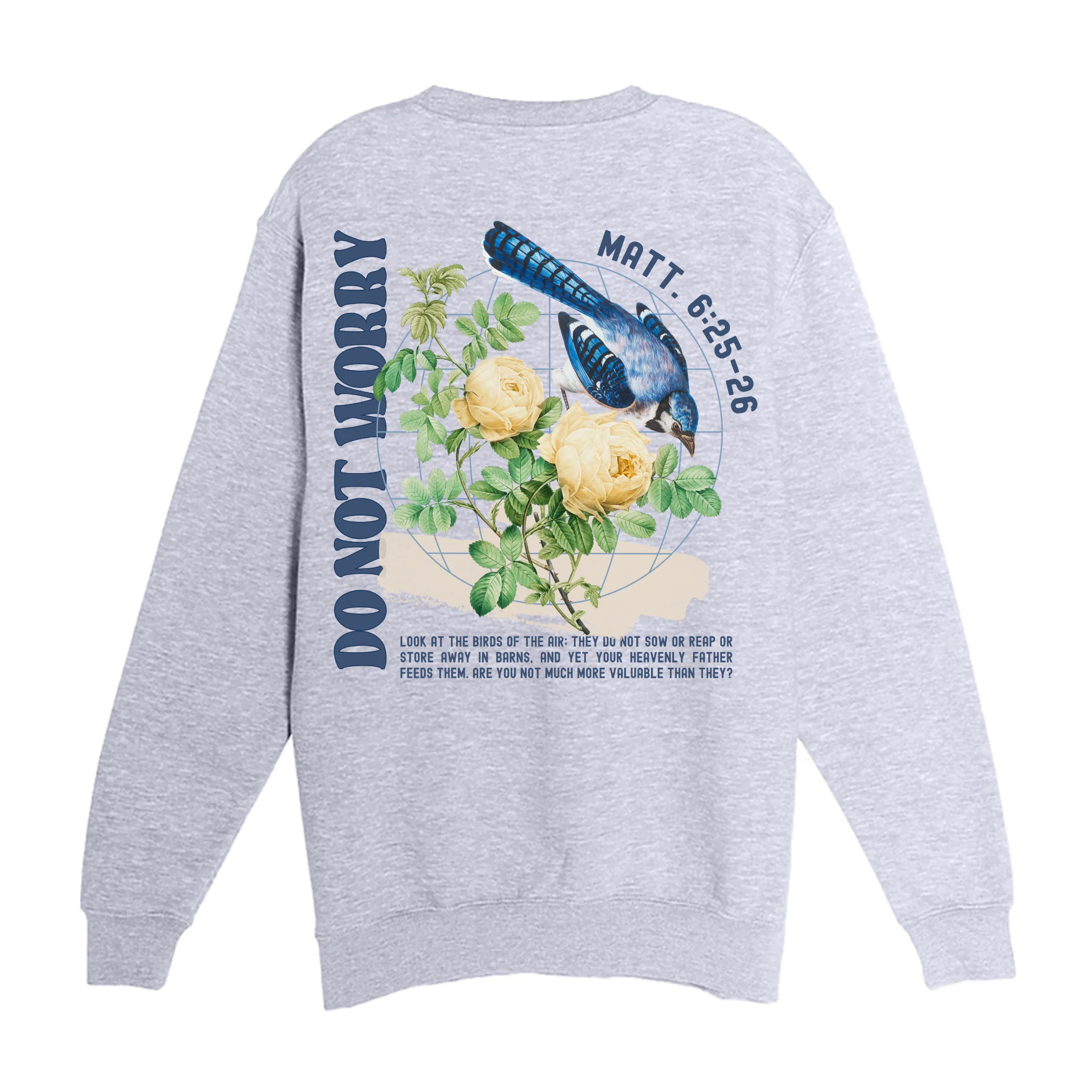 Do Not Worry Crewneck Sweatshirt - Image 5