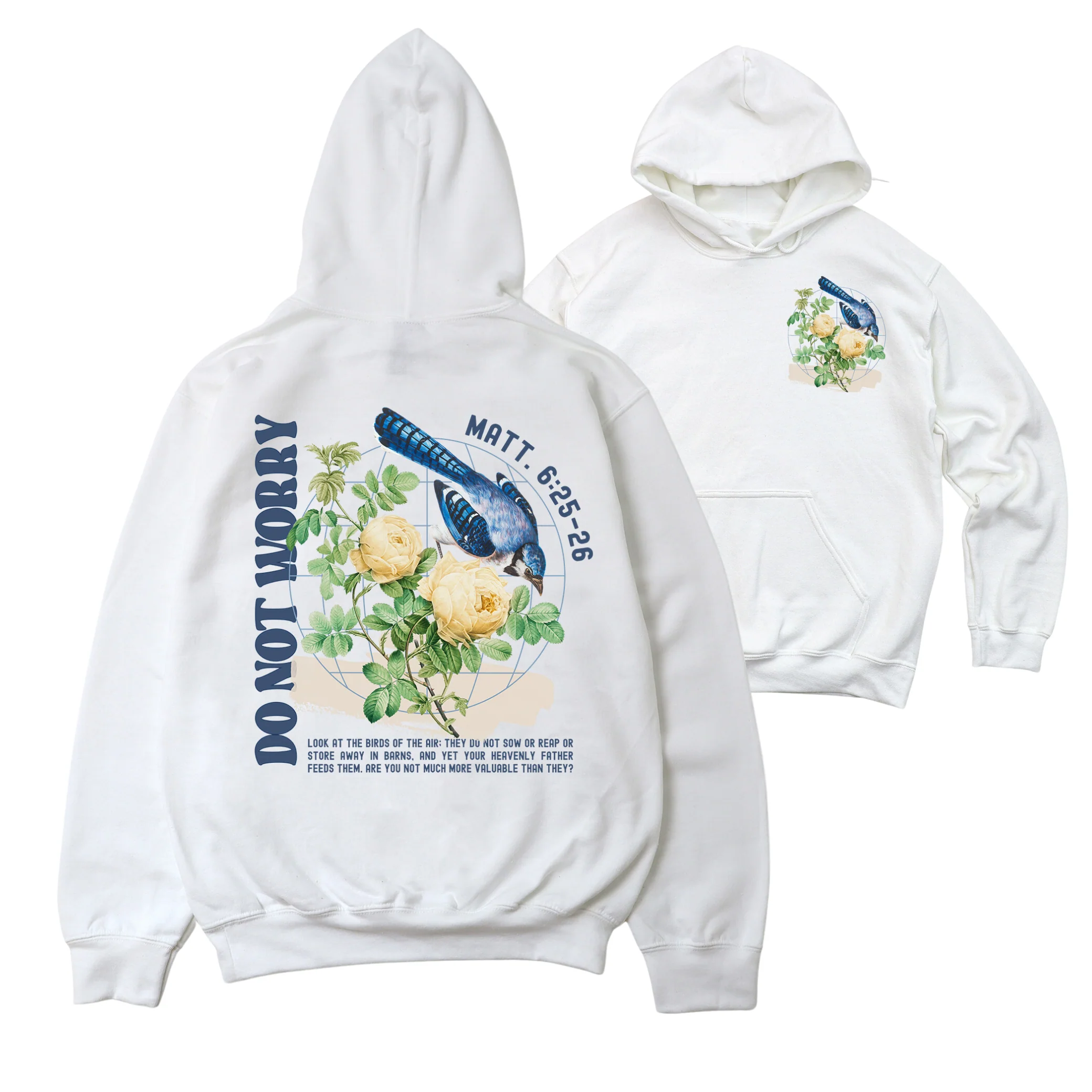 Do Not Worry Pullover Hoodie