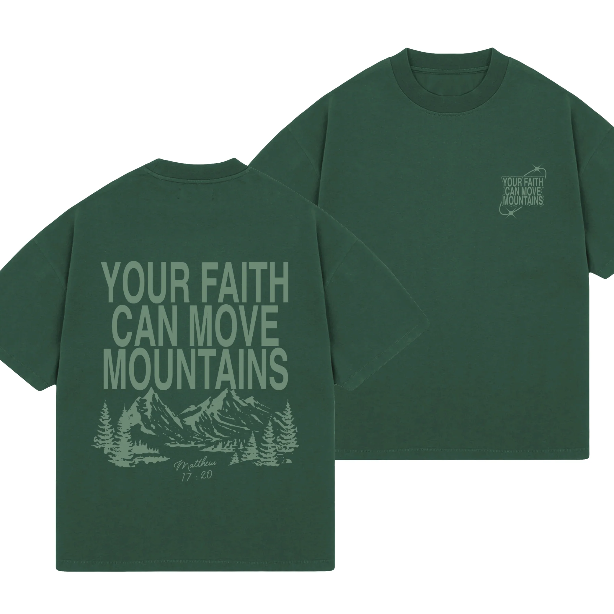 Faith Can Move Mountains Tee - Image 6