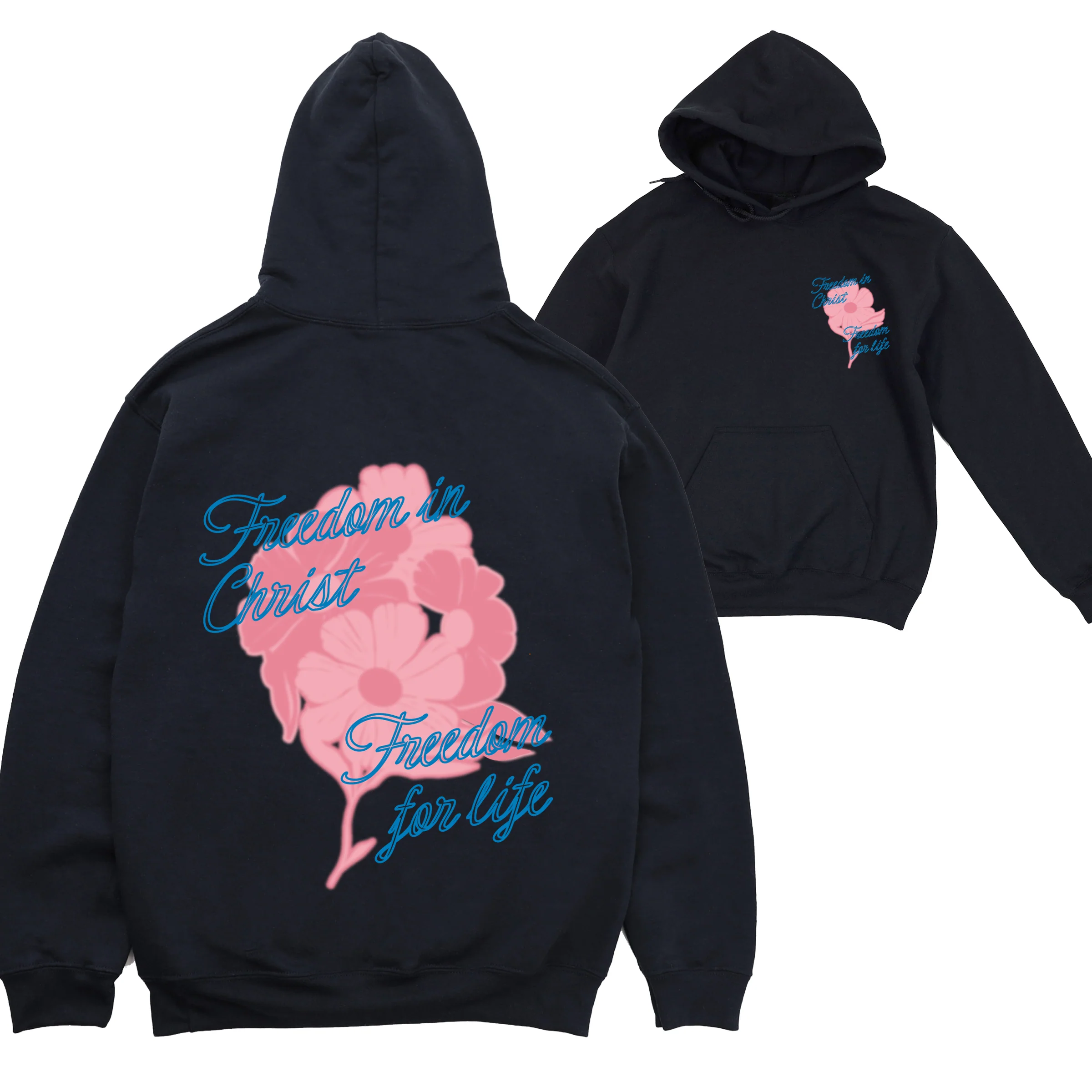 Freedom In Christ Pullover Hoodie - Image 2
