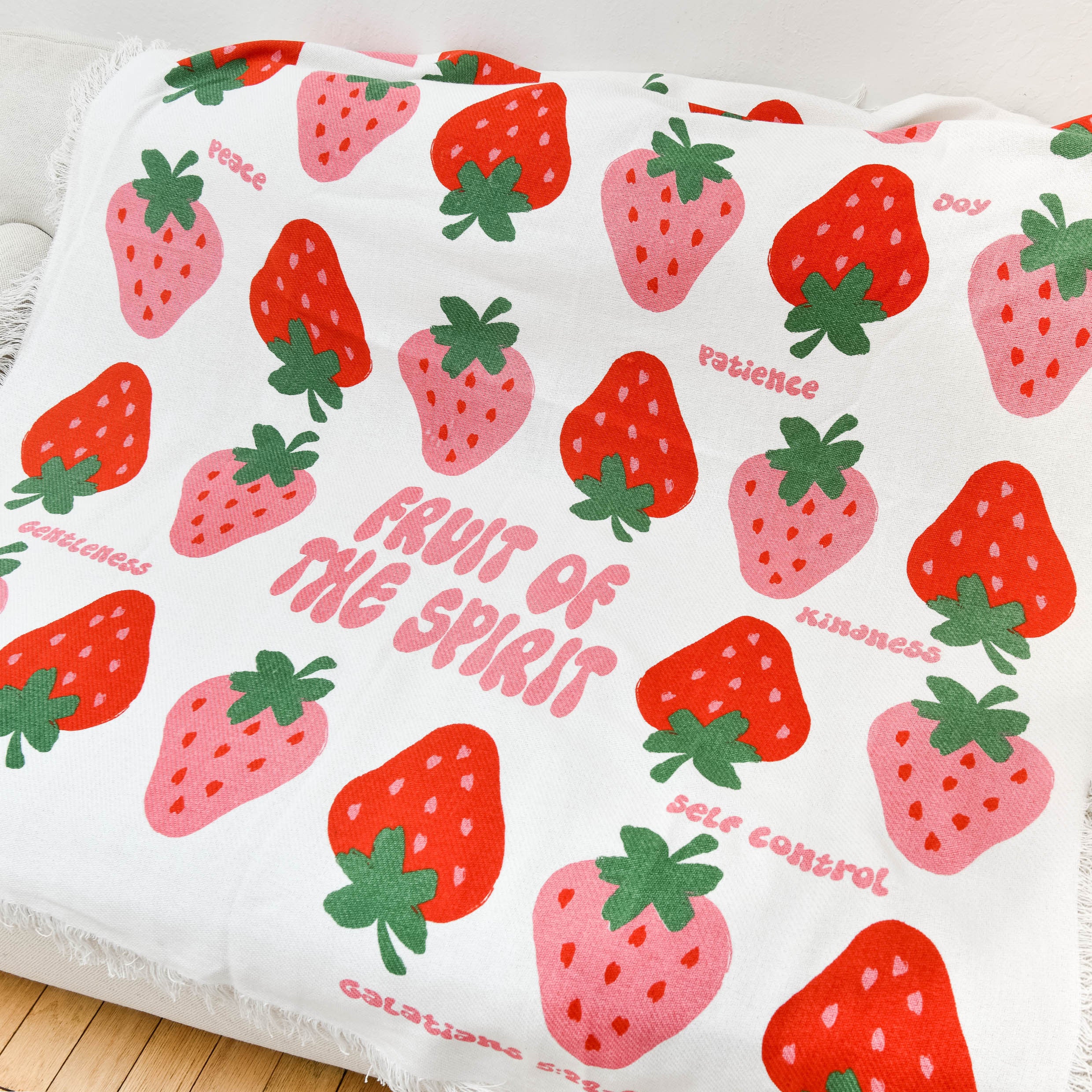FOTS Strawberry - One Size - Blanket - Multi Color - Image 4