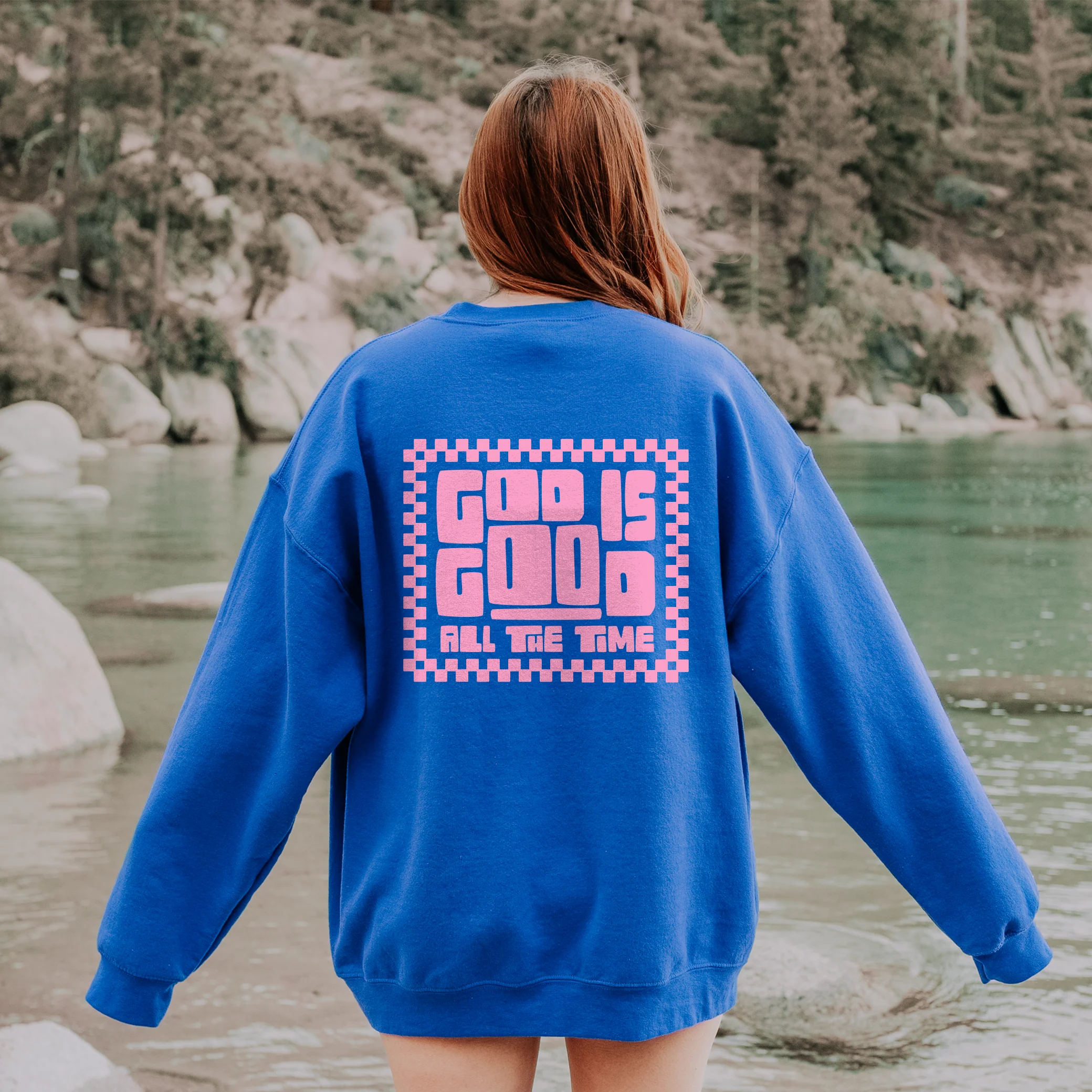 God Is Good Crewneck Sweatshirt