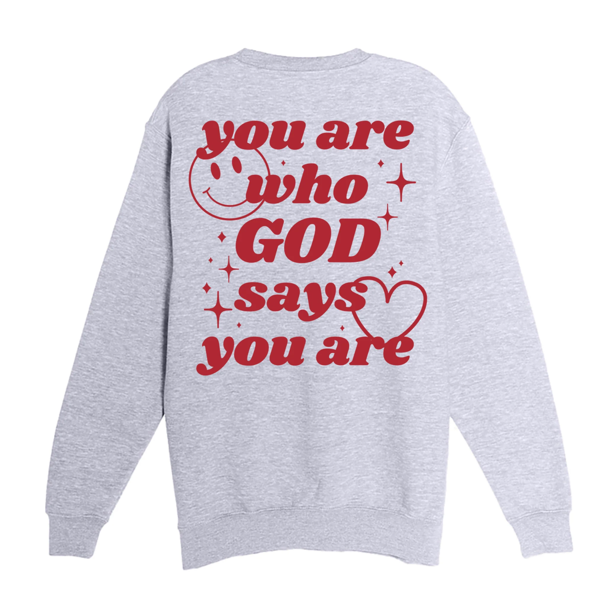 God Says Crewneck Sweatshirt - Image 4