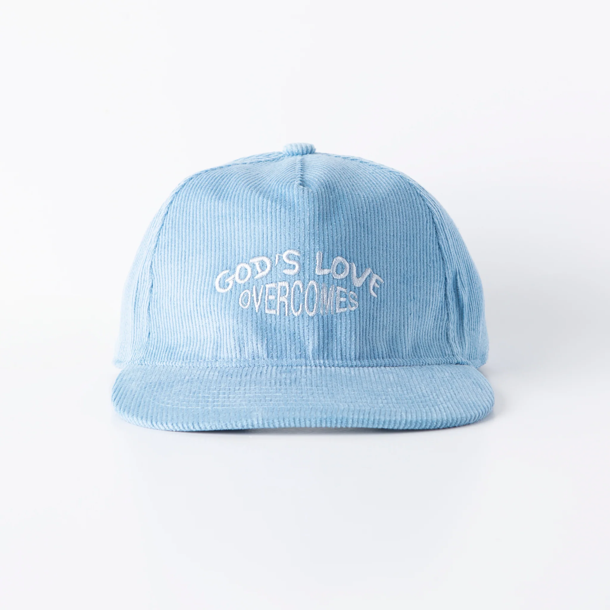 God's Love Overcomes Corduroy Hat