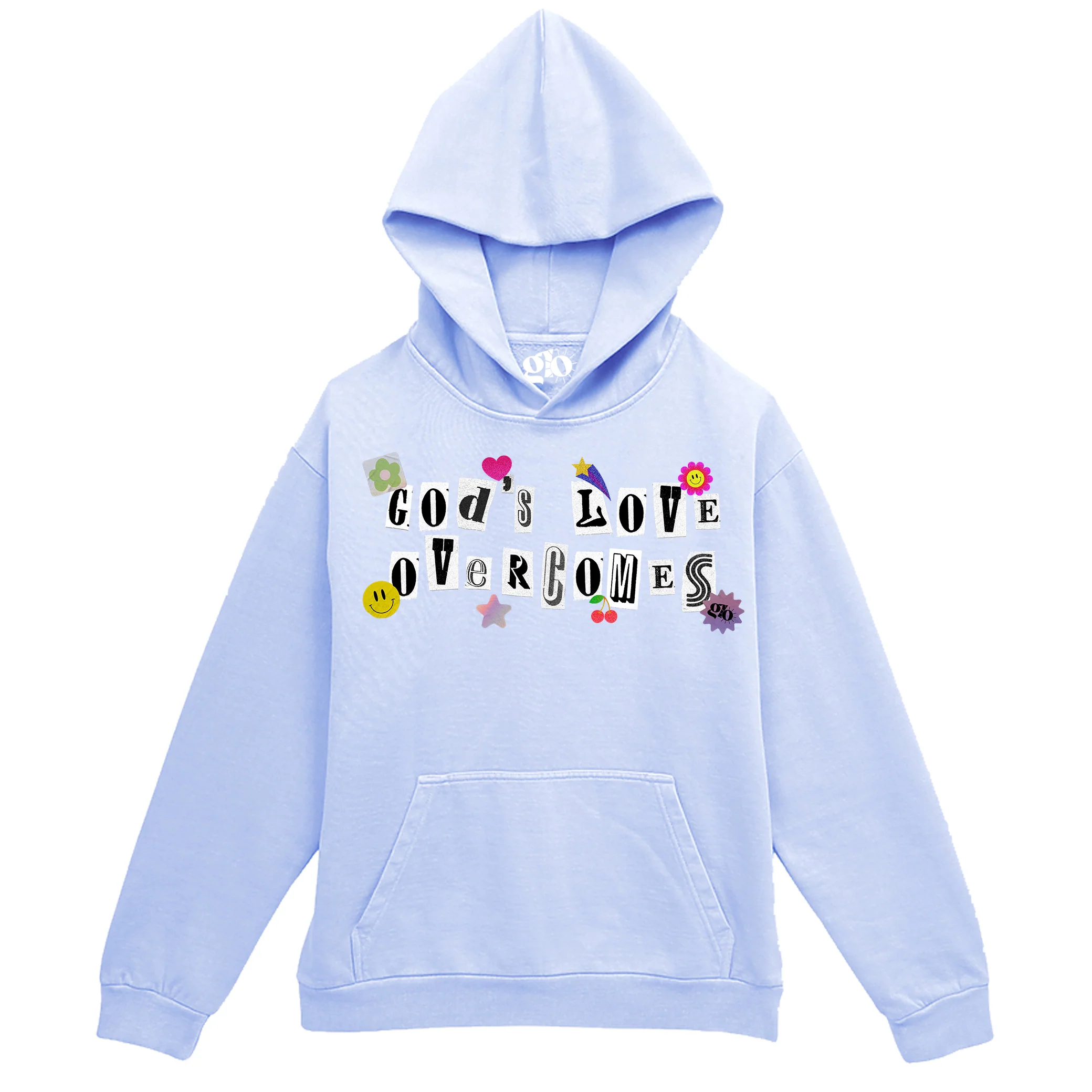 God's Love Overcomes Pullover Hoodie