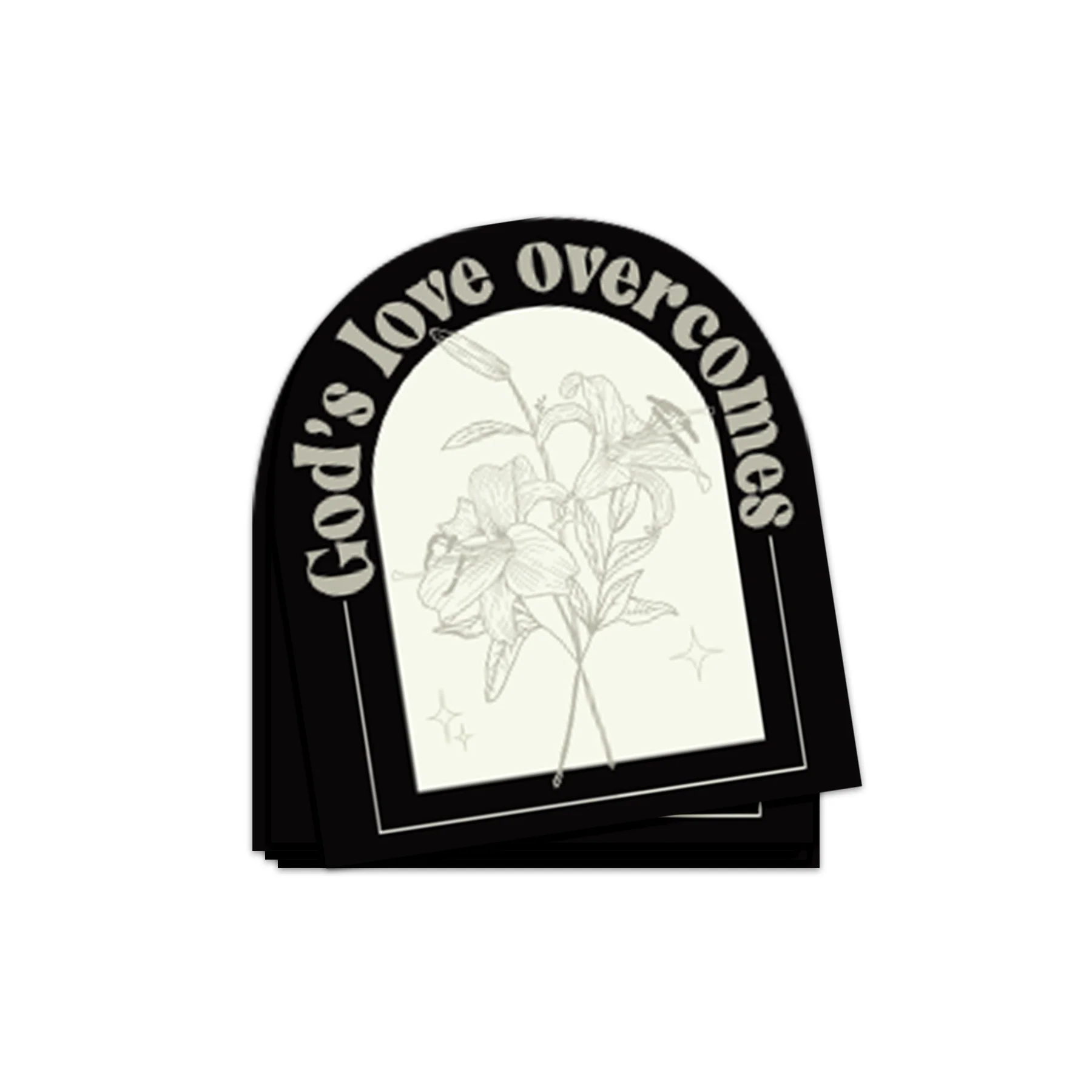 God's Love Overcomes™ Sticker