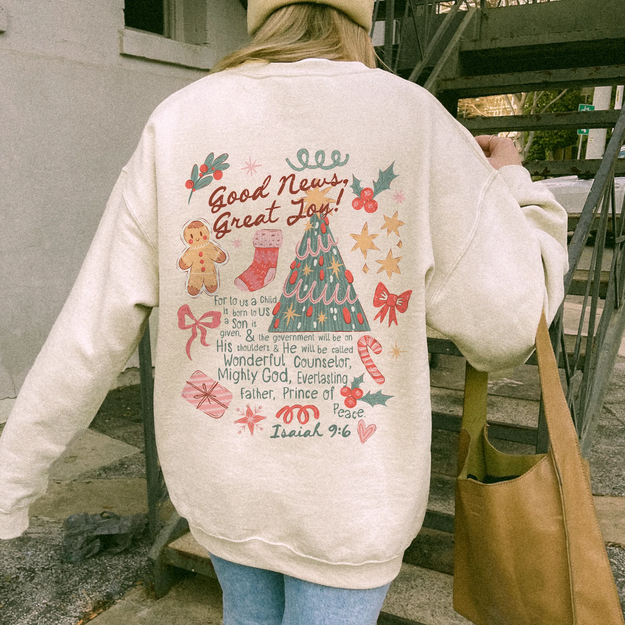 Good News, Great Joy! Crewneck Sweatshirt