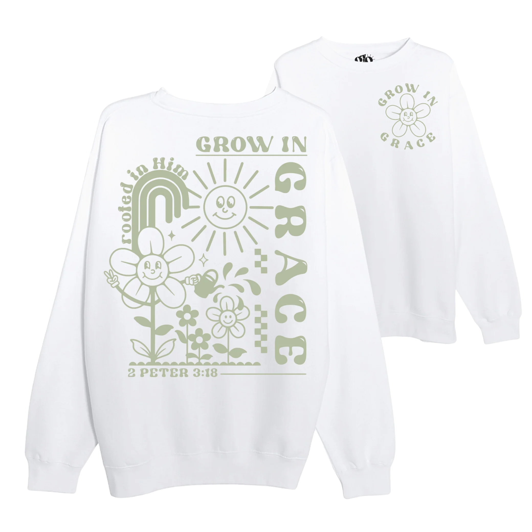 Grow In Grace Crewneck Sweatshirt