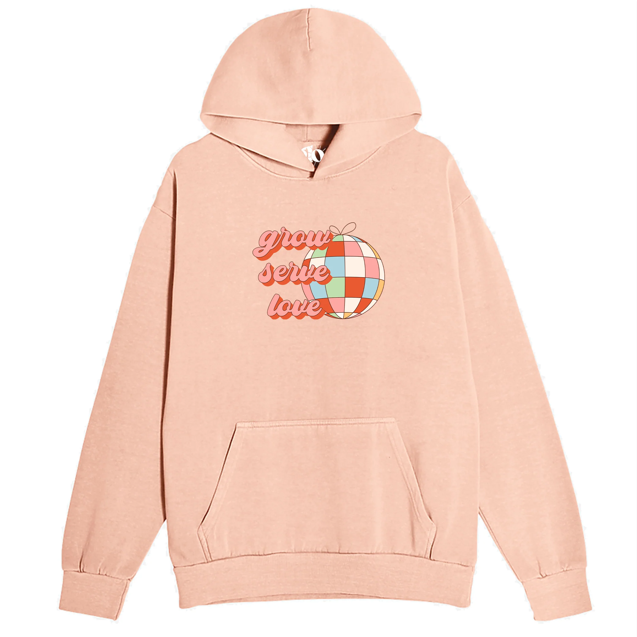 Grow Serve Love Pullover Hoodie - Image 3