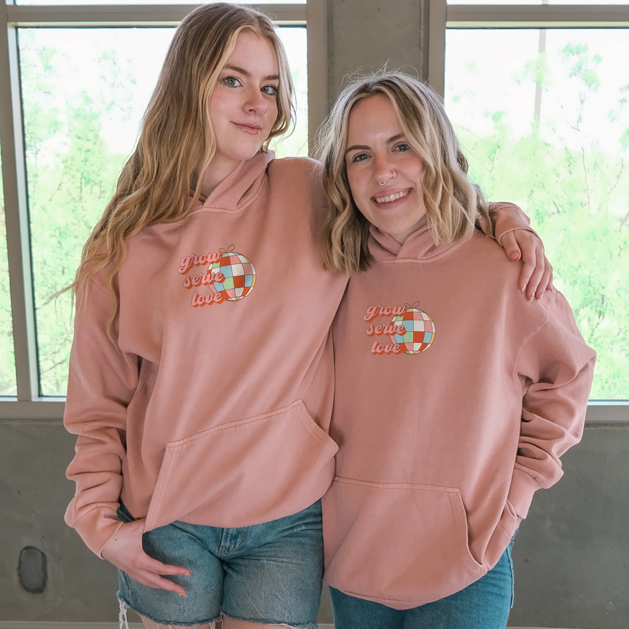 Grow Serve Love Pullover Hoodie - Image 4
