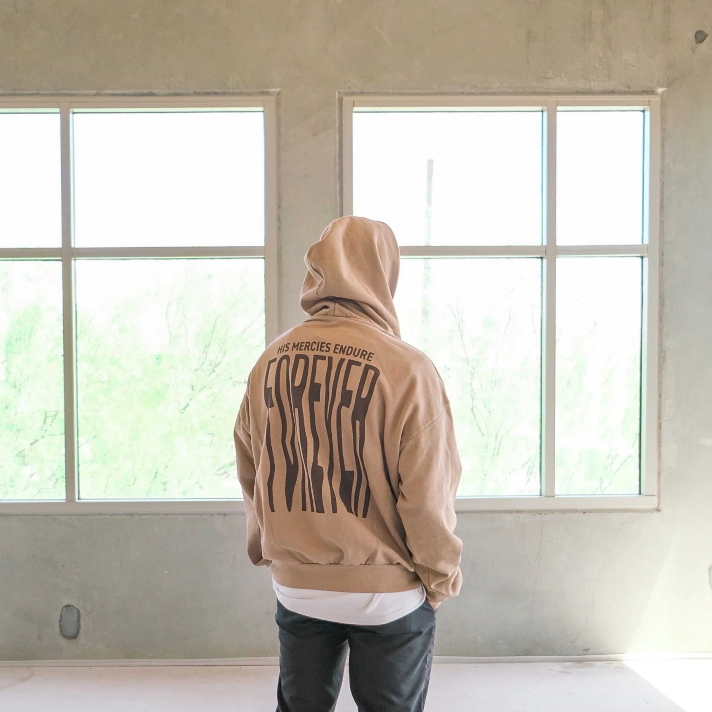 His Mercies Endure Forever Pullover Hoodie - Image 2