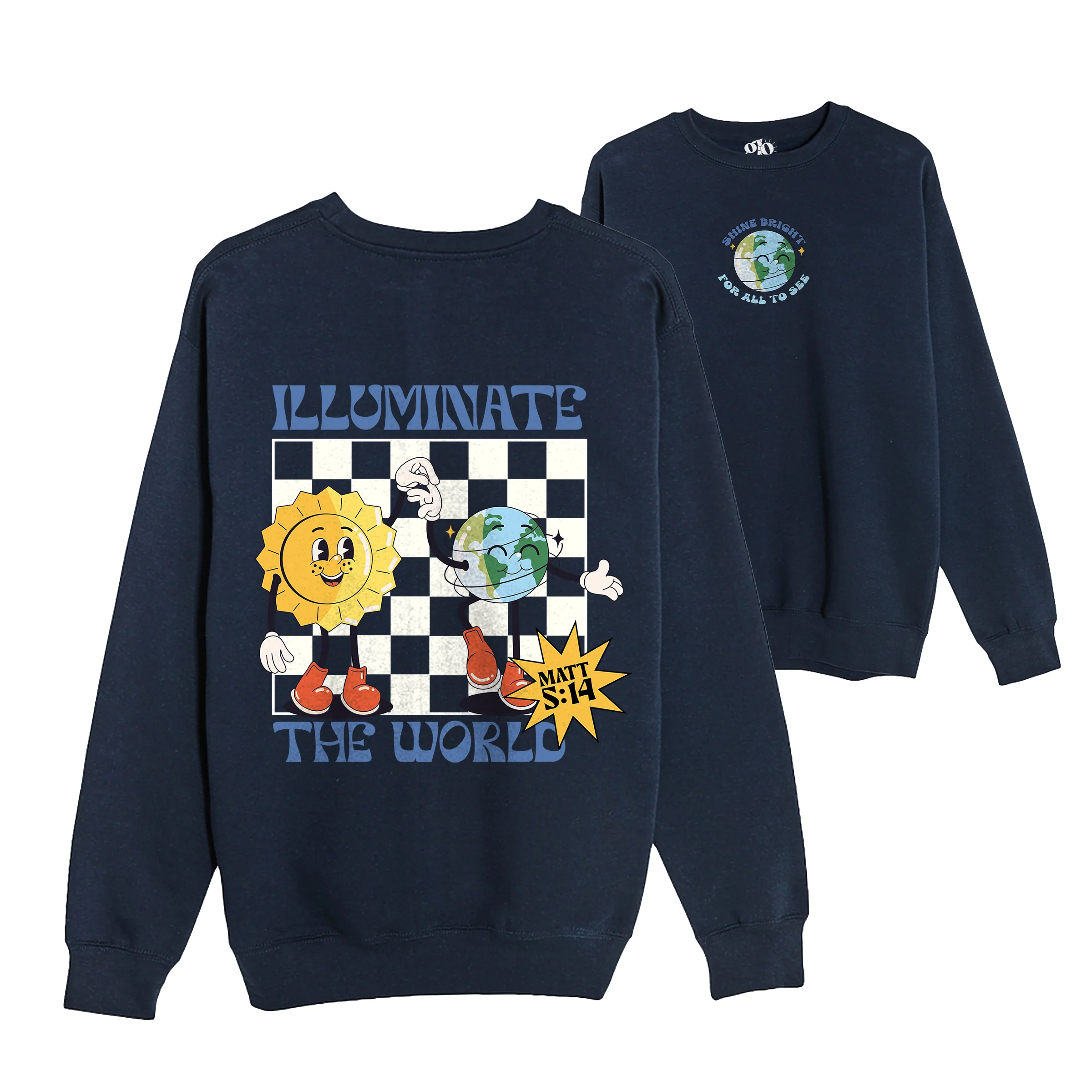 Illuminate The World Crewneck Sweatshirt
