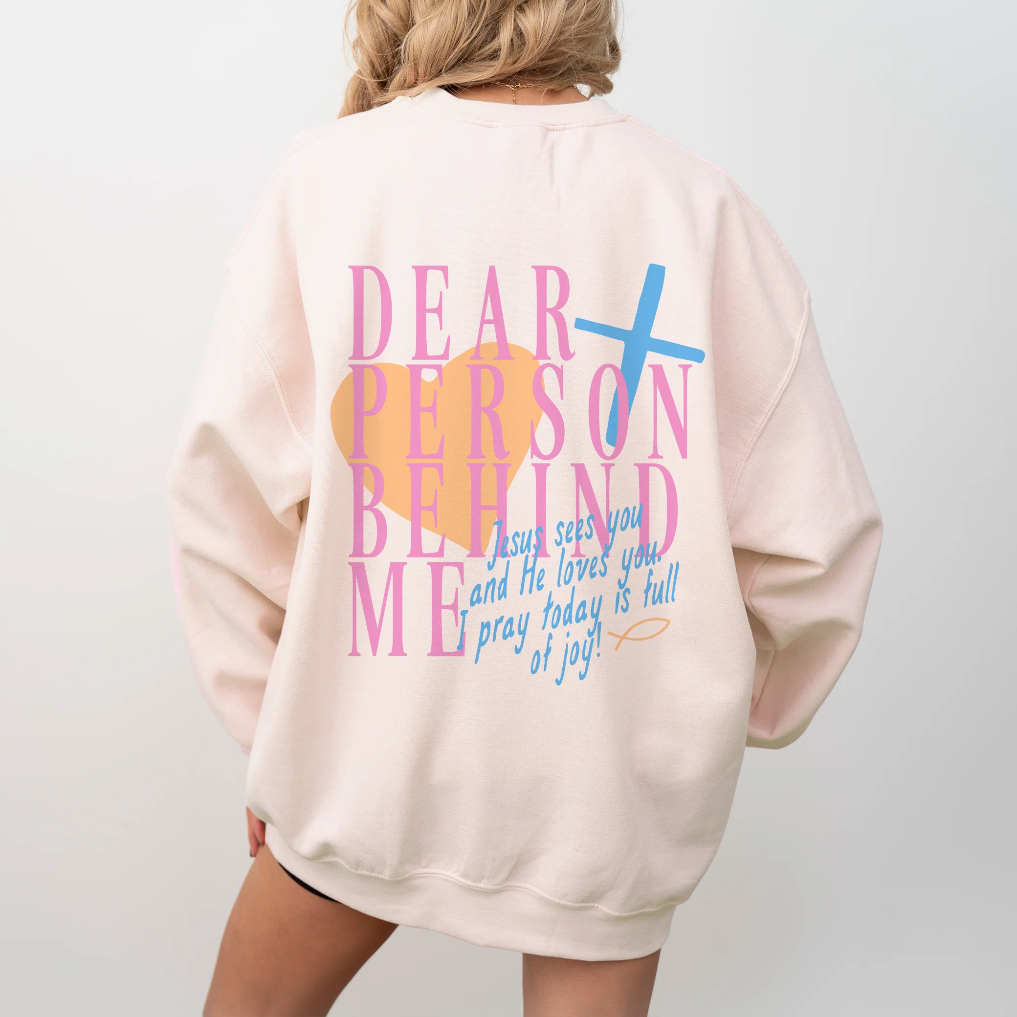 Jesus Loves You Crewneck Sweatshirt
