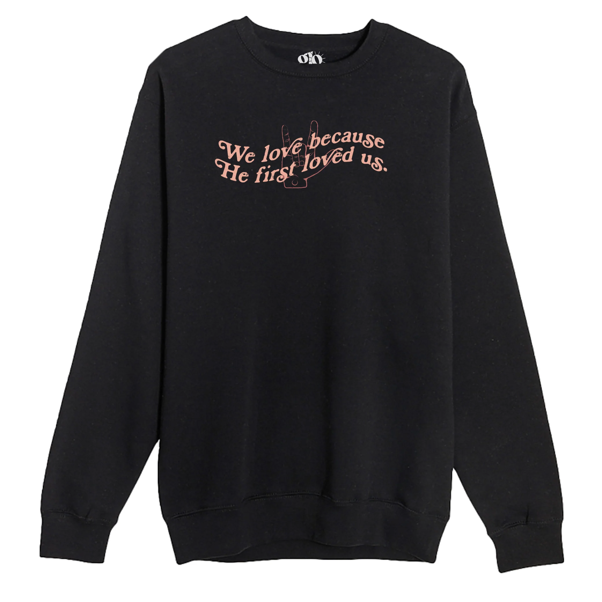 Jesus Loves You Crewneck Sweatshirt - Image 4