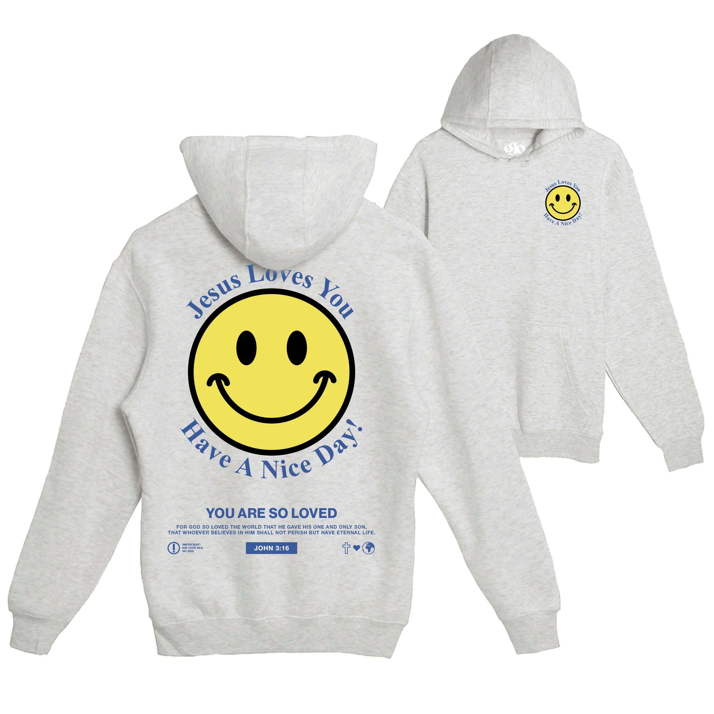 Jesus Loves You Pullover Hoodie