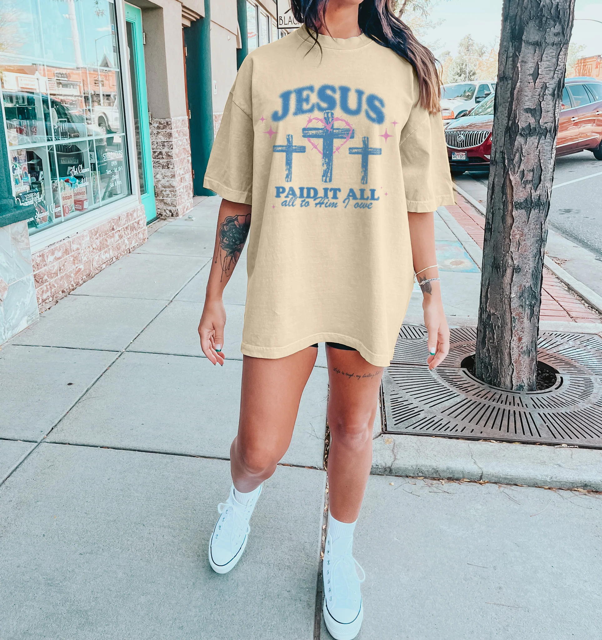 Jesus Paid It All Tee