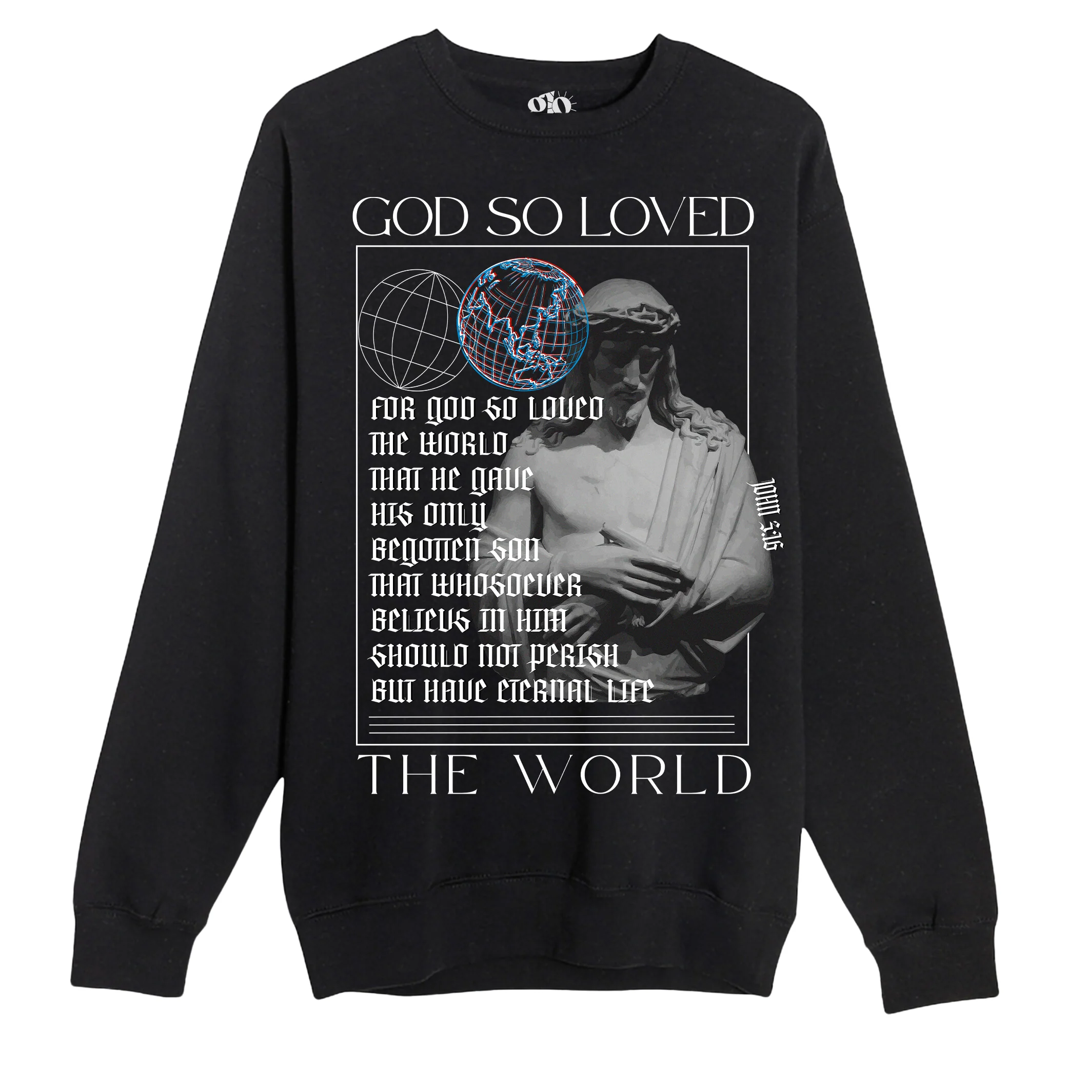 John 3:16 Crewneck Sweatshirt