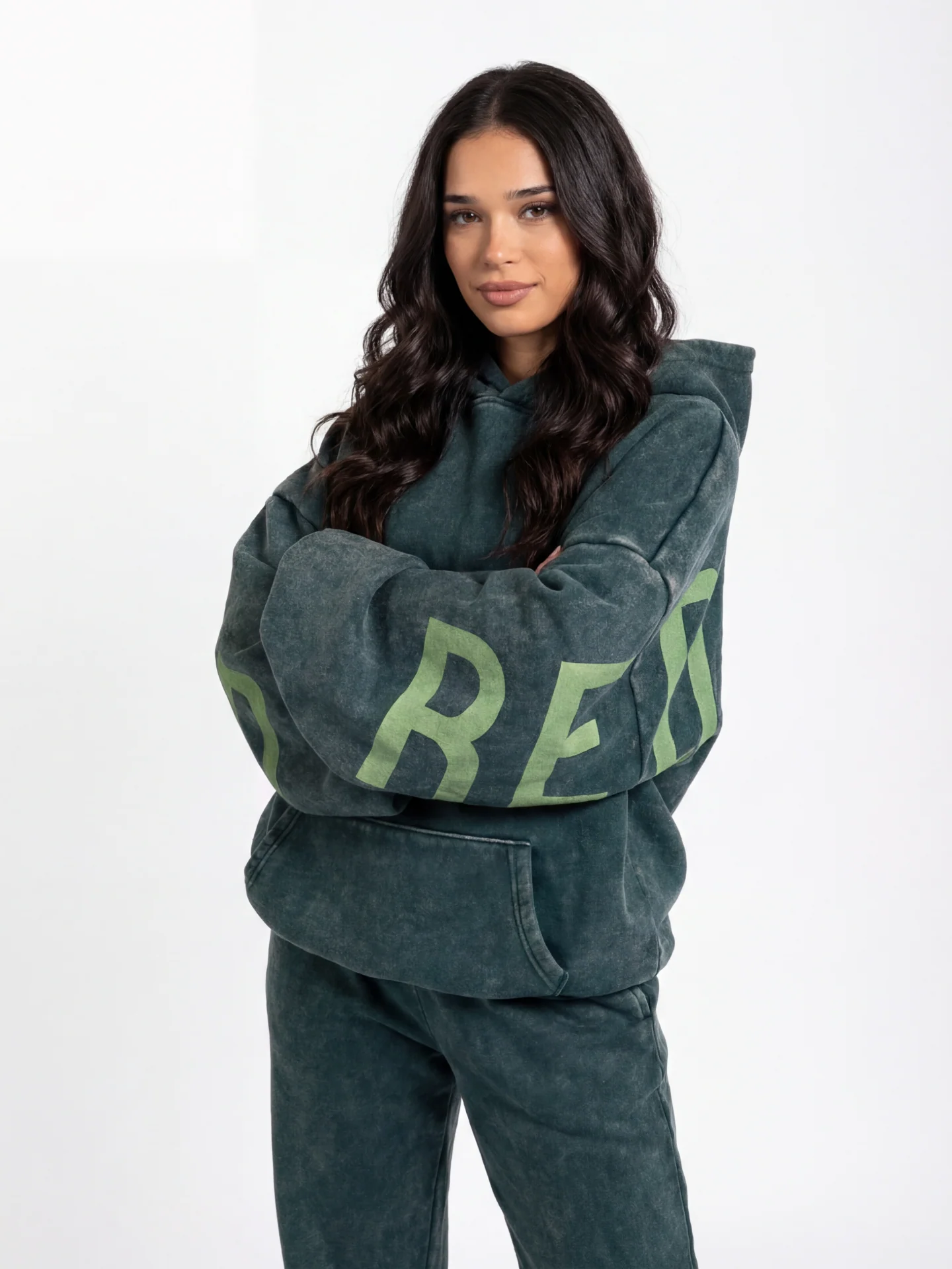 Kingdom Essential Hoodie - Snow Wash - Eden - Image 3