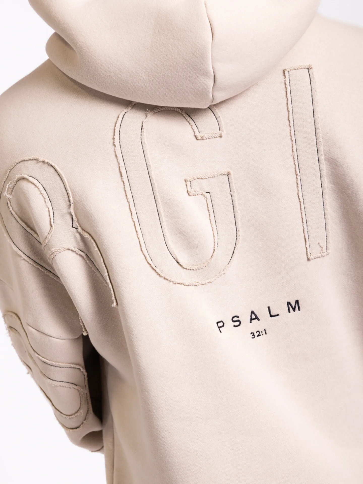 Kingdom Essential Patchwork Hoodie - Forgiven Antarctica - Image 3