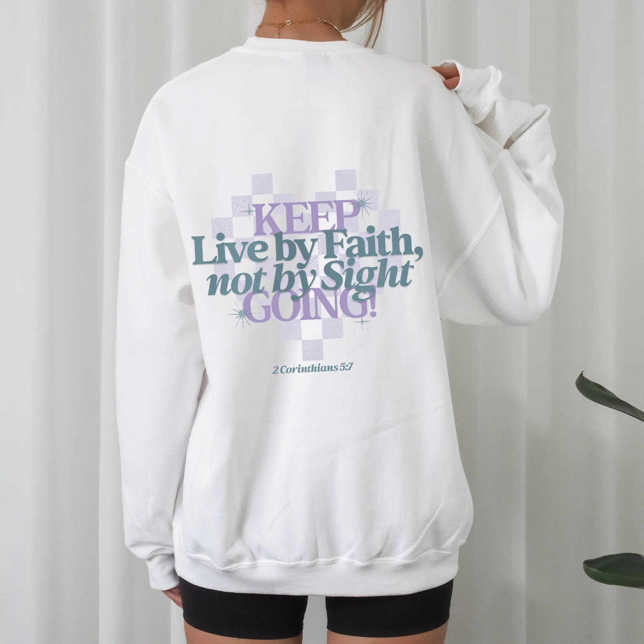 Live By Faith Crewneck Sweatshirt