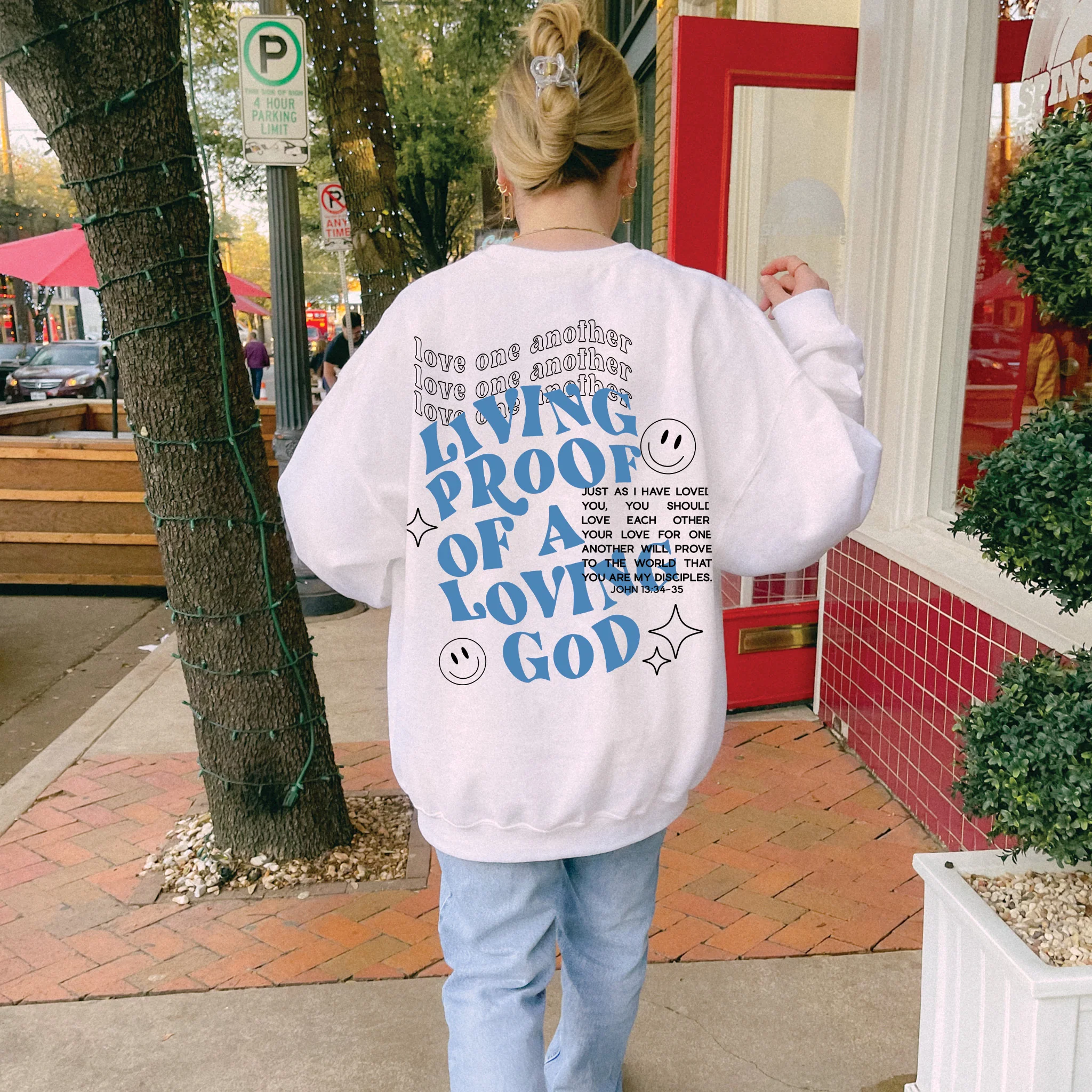 Living Proof Crewneck Sweatshirt - Image 7