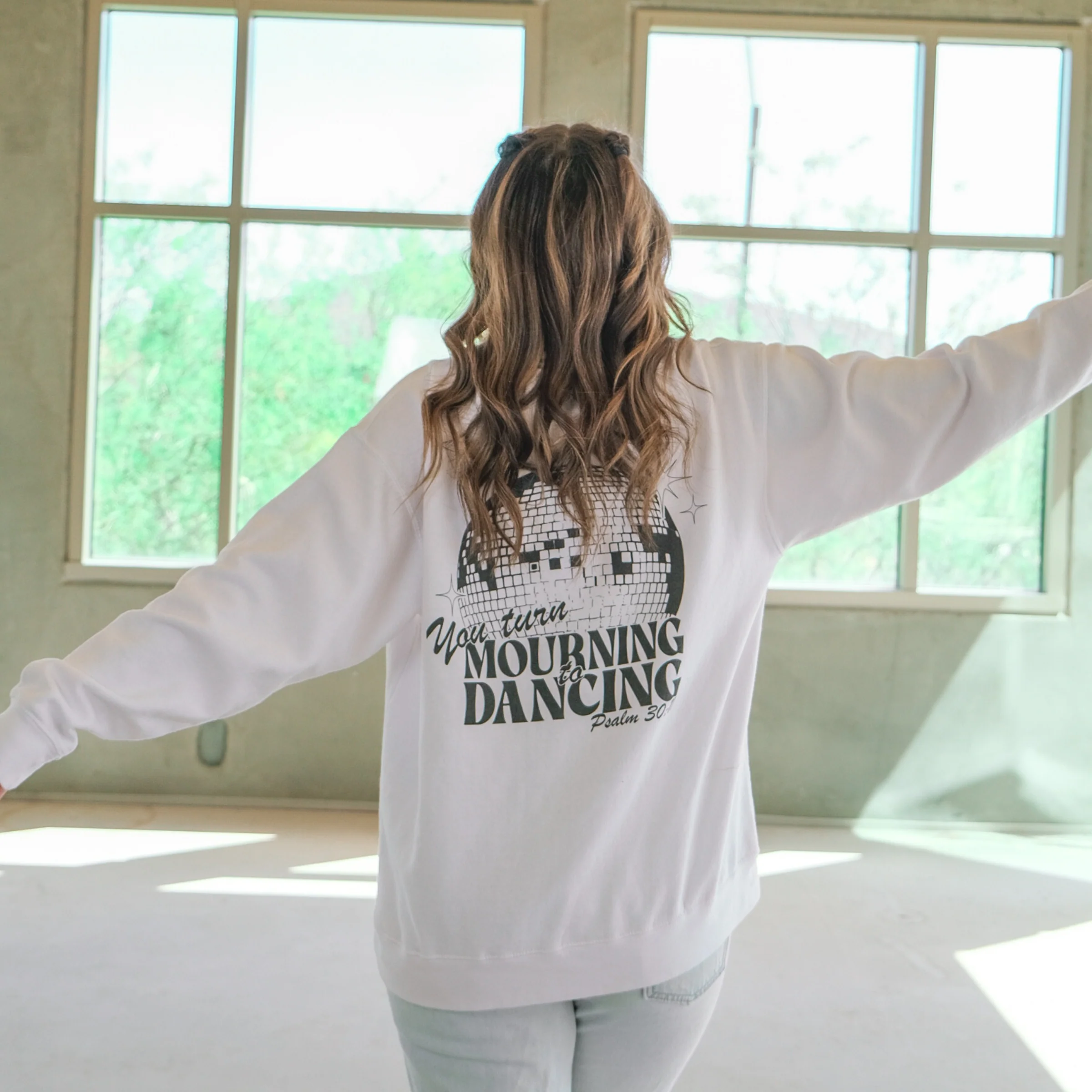 Mourning To Dancing Crewneck Sweatshirt - Image 2