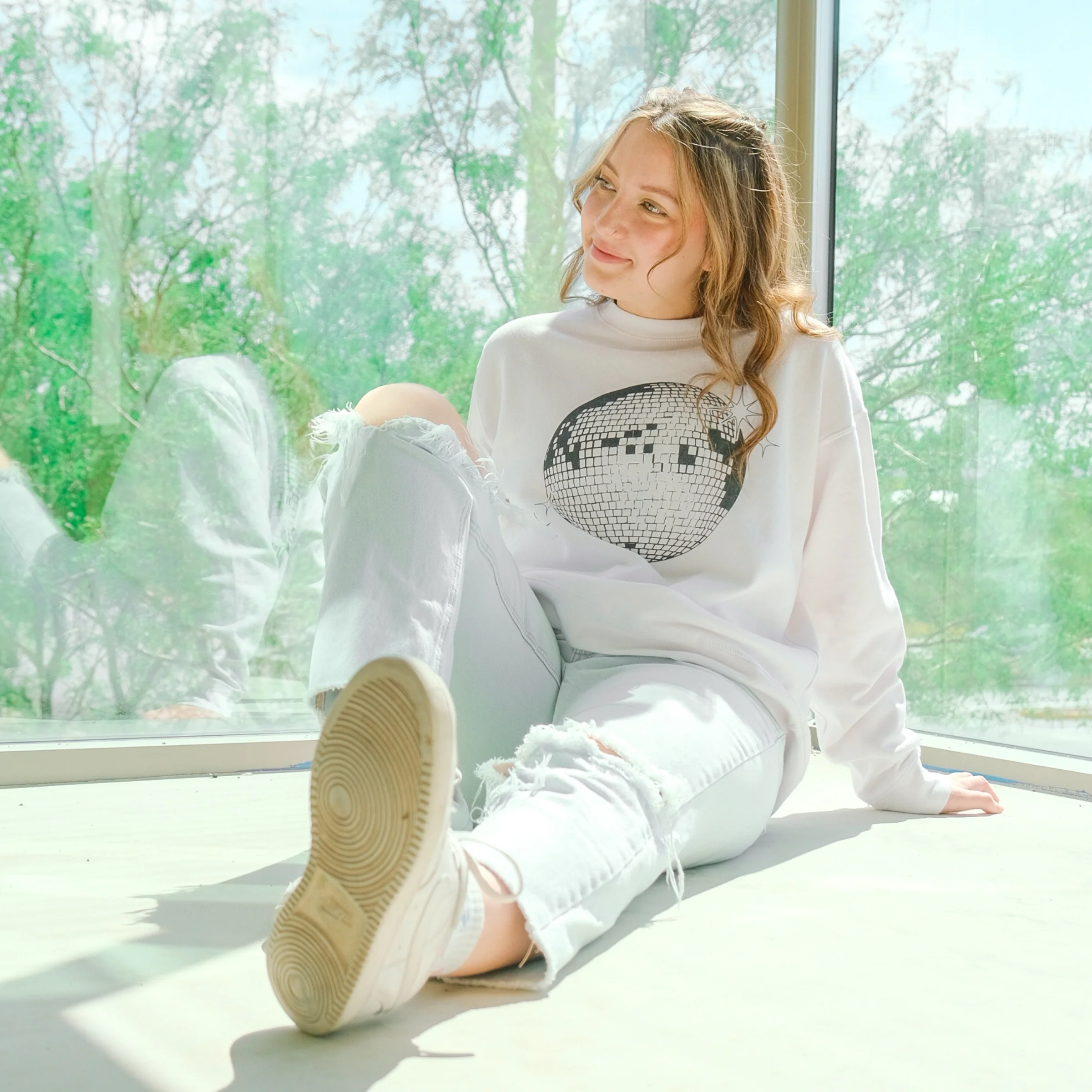 Mourning To Dancing Crewneck Sweatshirt - Image 3