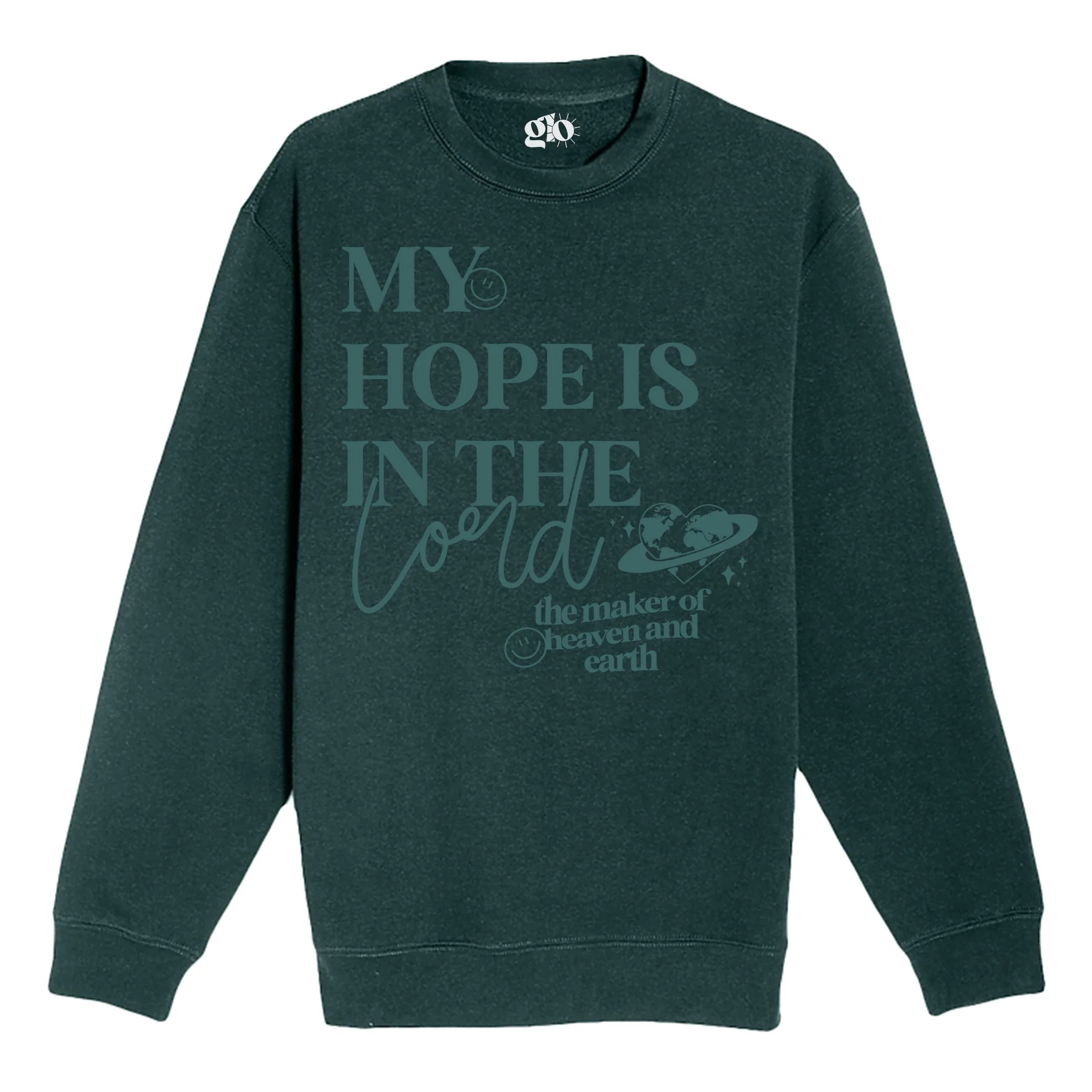 My Hope Is In The Lord Crewneck Sweatshirt