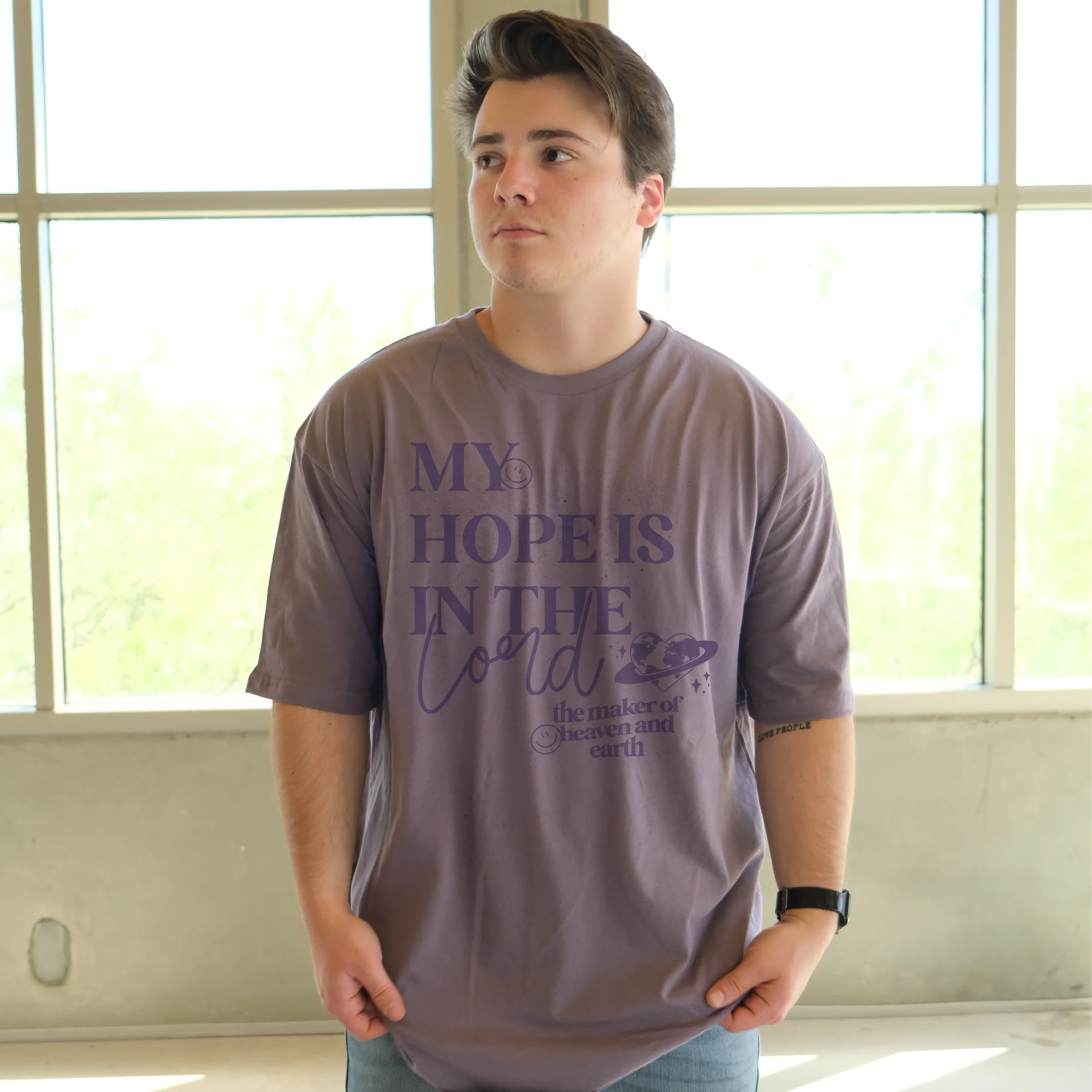 My Hope Is In The Lord Tee - Image 2