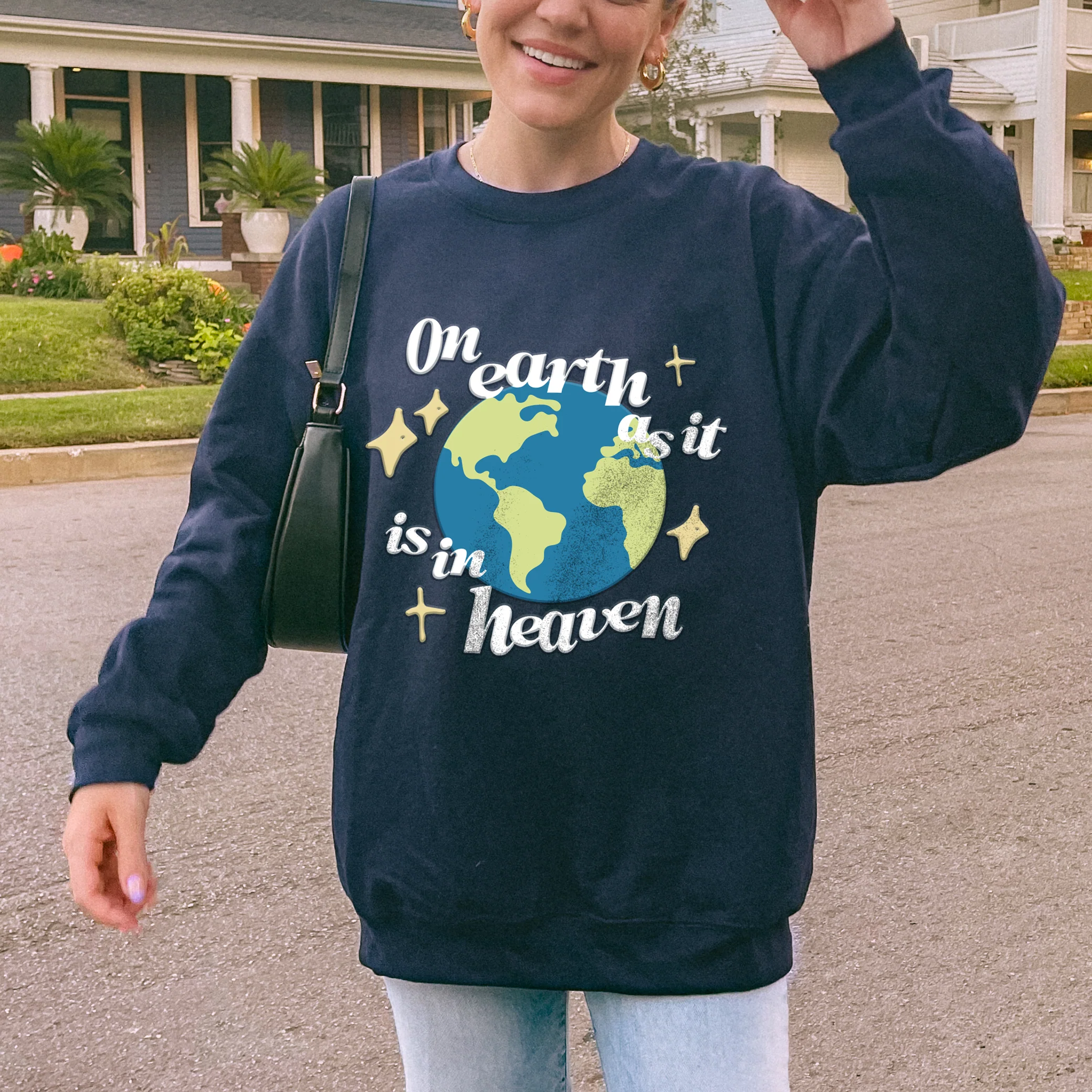 On Earth Crewneck Sweatshirt