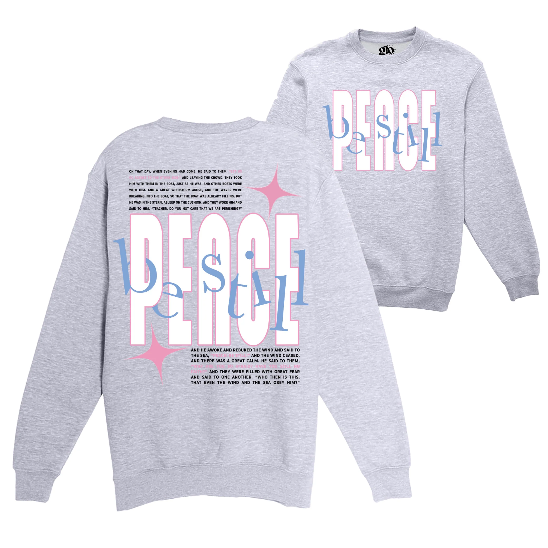 Peace Be Still Crewneck Sweatshirt
