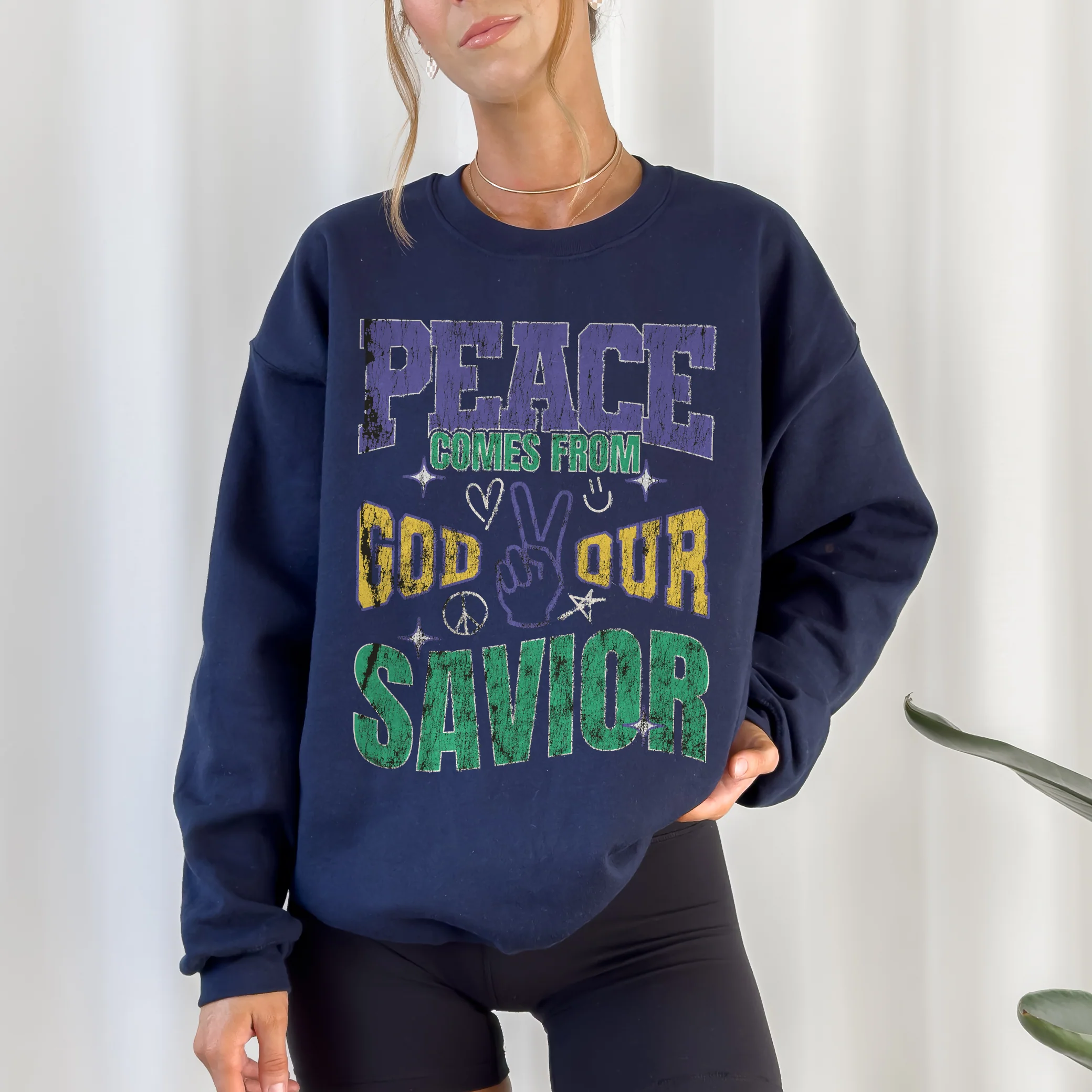Peace Crewneck Sweatshirt