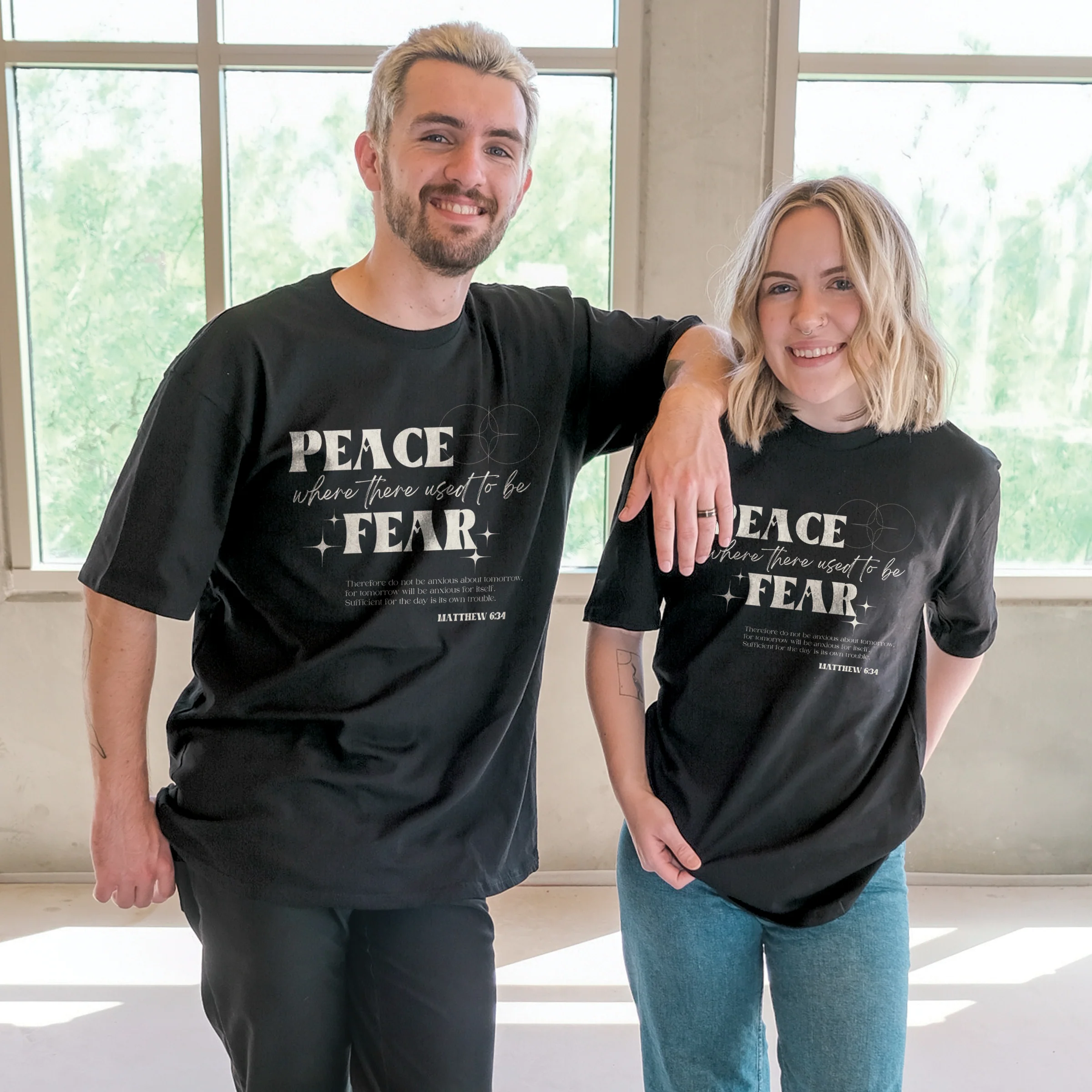 Peace Where There Used To Be Fear Tee - Image 2