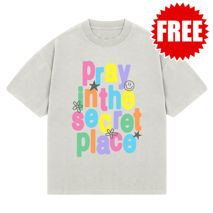Pray In The Secret Place Tee - 0