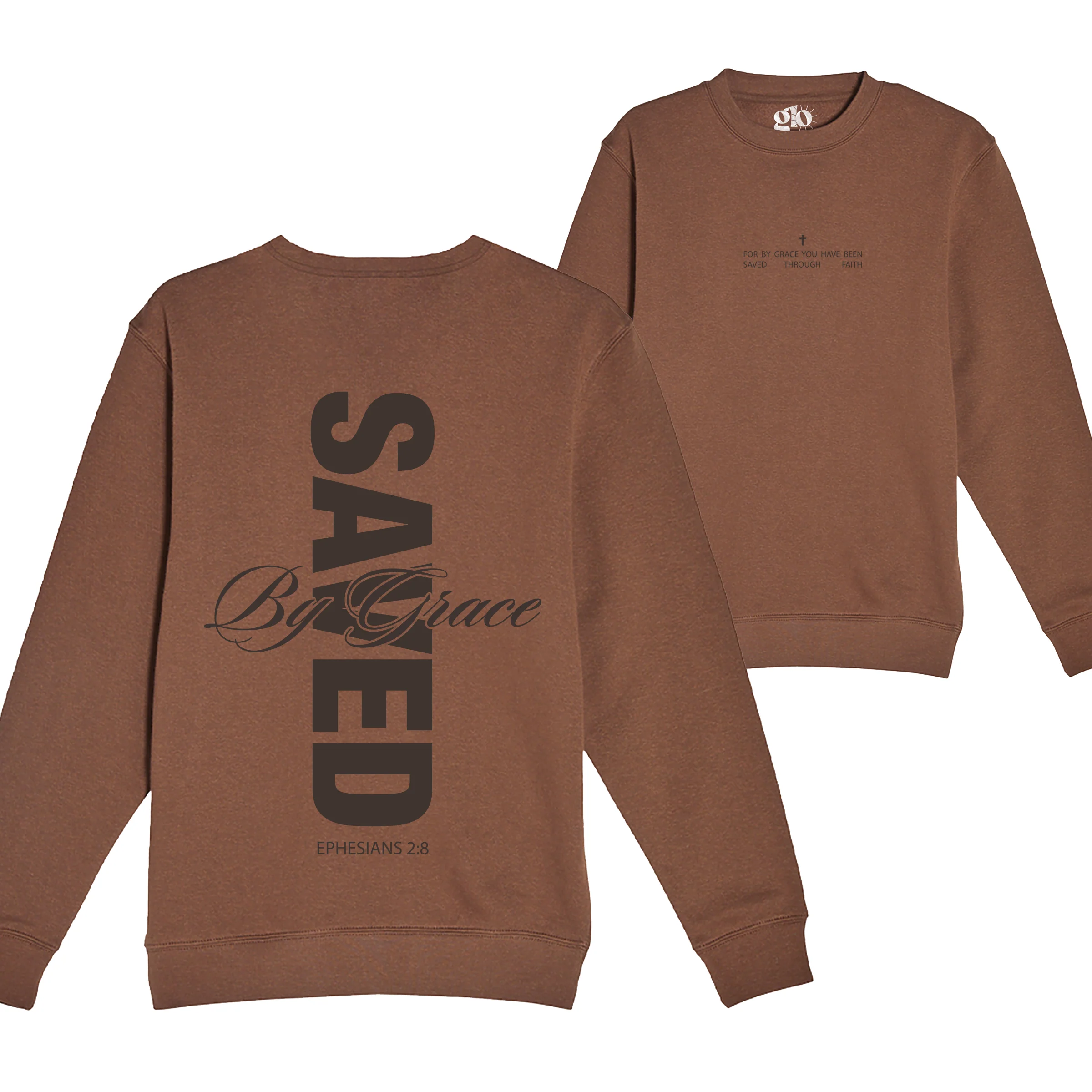 Saved By Grace Crewneck Sweatshirt