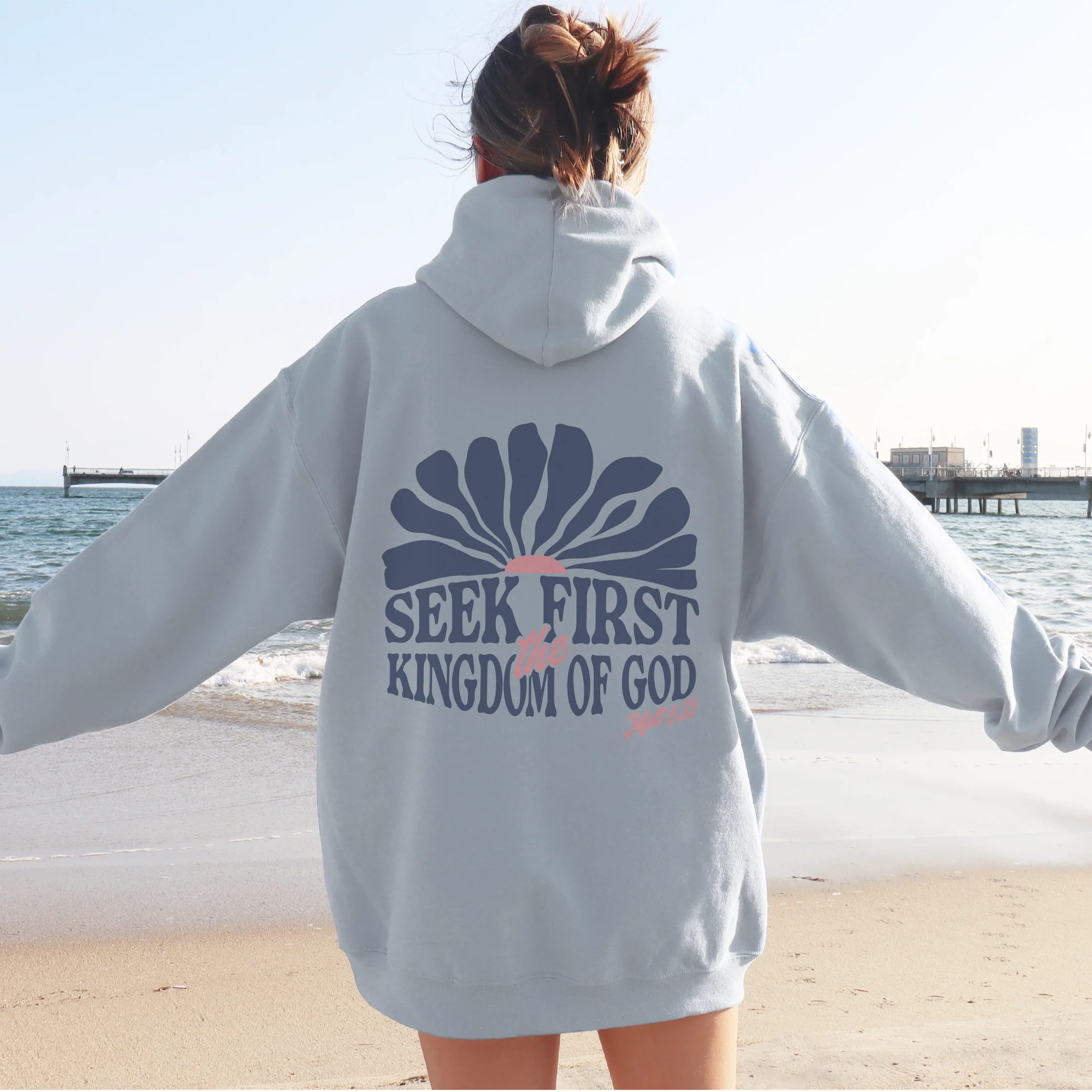 Seek First Pullover Hoodie