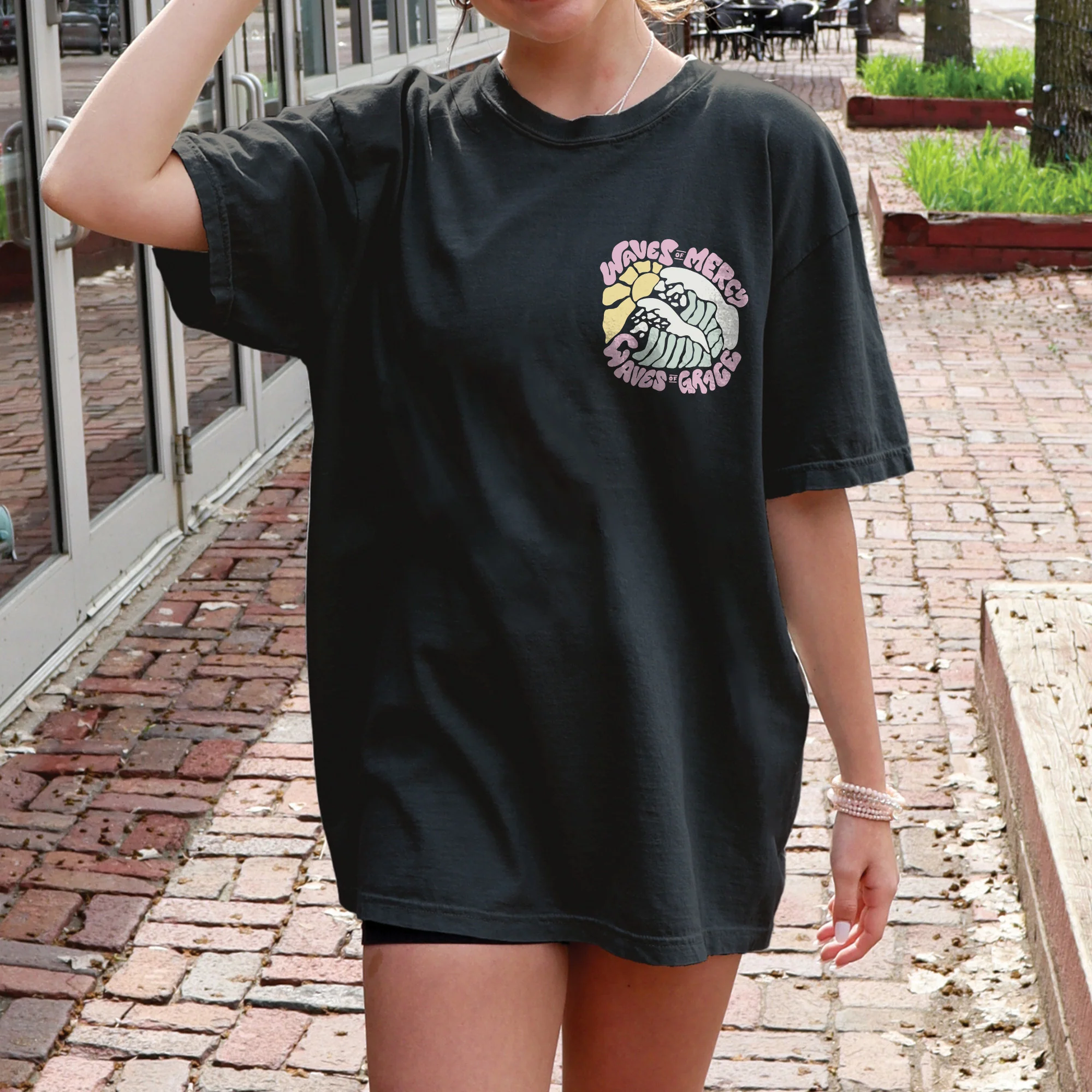 Waves of Mercy Tee - Image 2